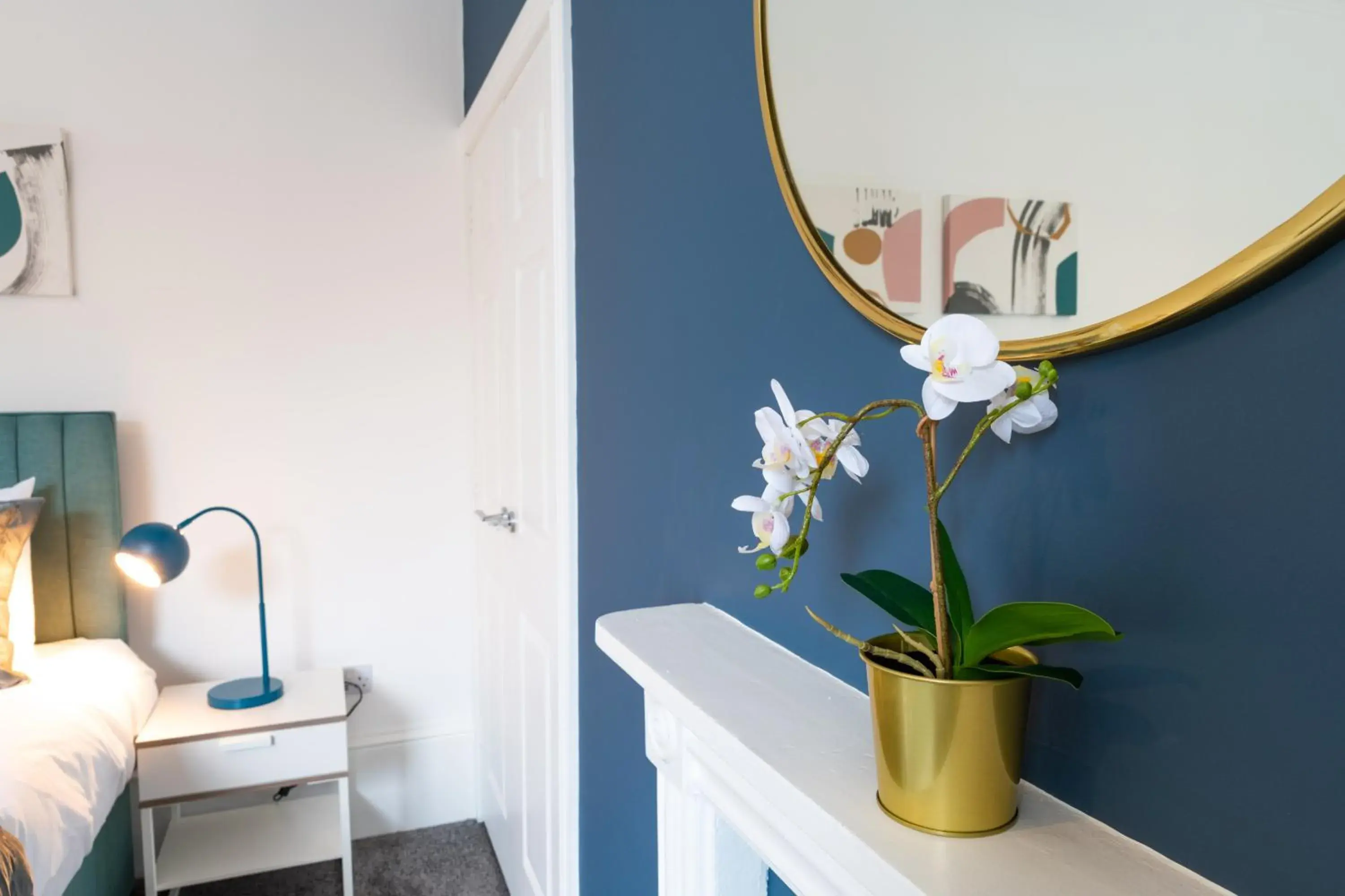 Bedroom, Bed in BrickSage Rooms, King's Lynn South Gate Bedroom, Bed in BrickSage Rooms, King's Lynn South Gate