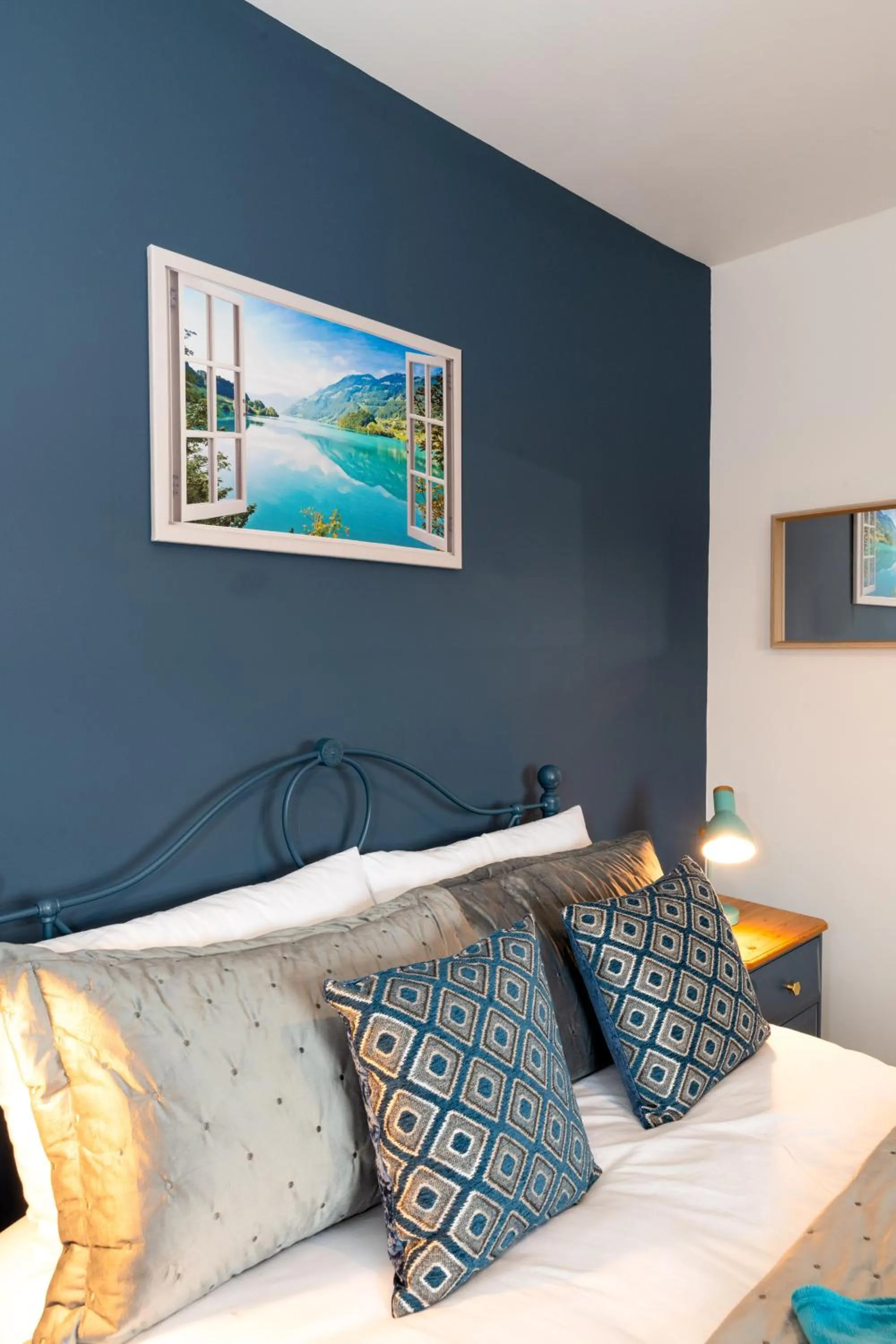 Bedroom, Bed in BrickSage Rooms, King's Lynn South Gate