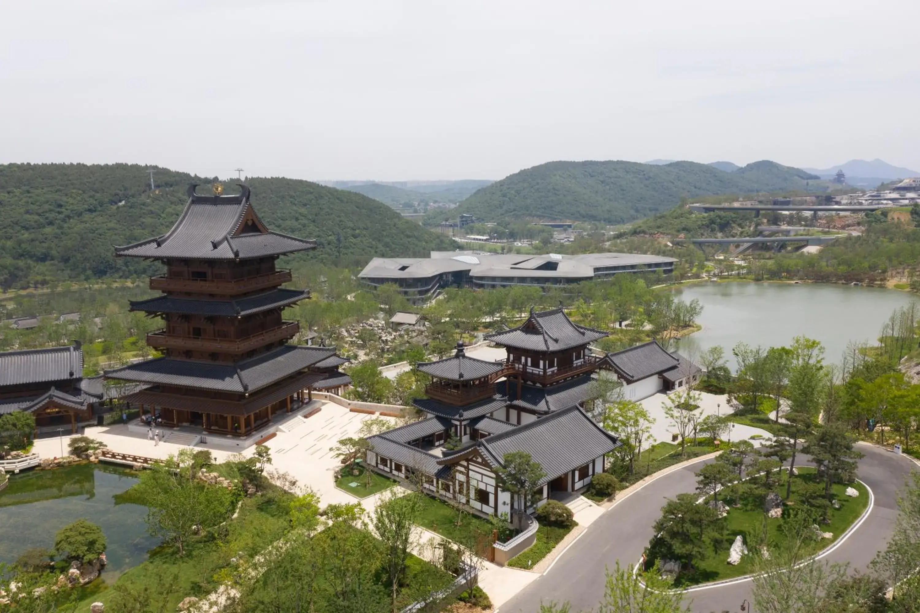 Bird's eye view in Radisson Collection Resort Nanjing Bird's eye view in Radisson Collection Resort Nanjing