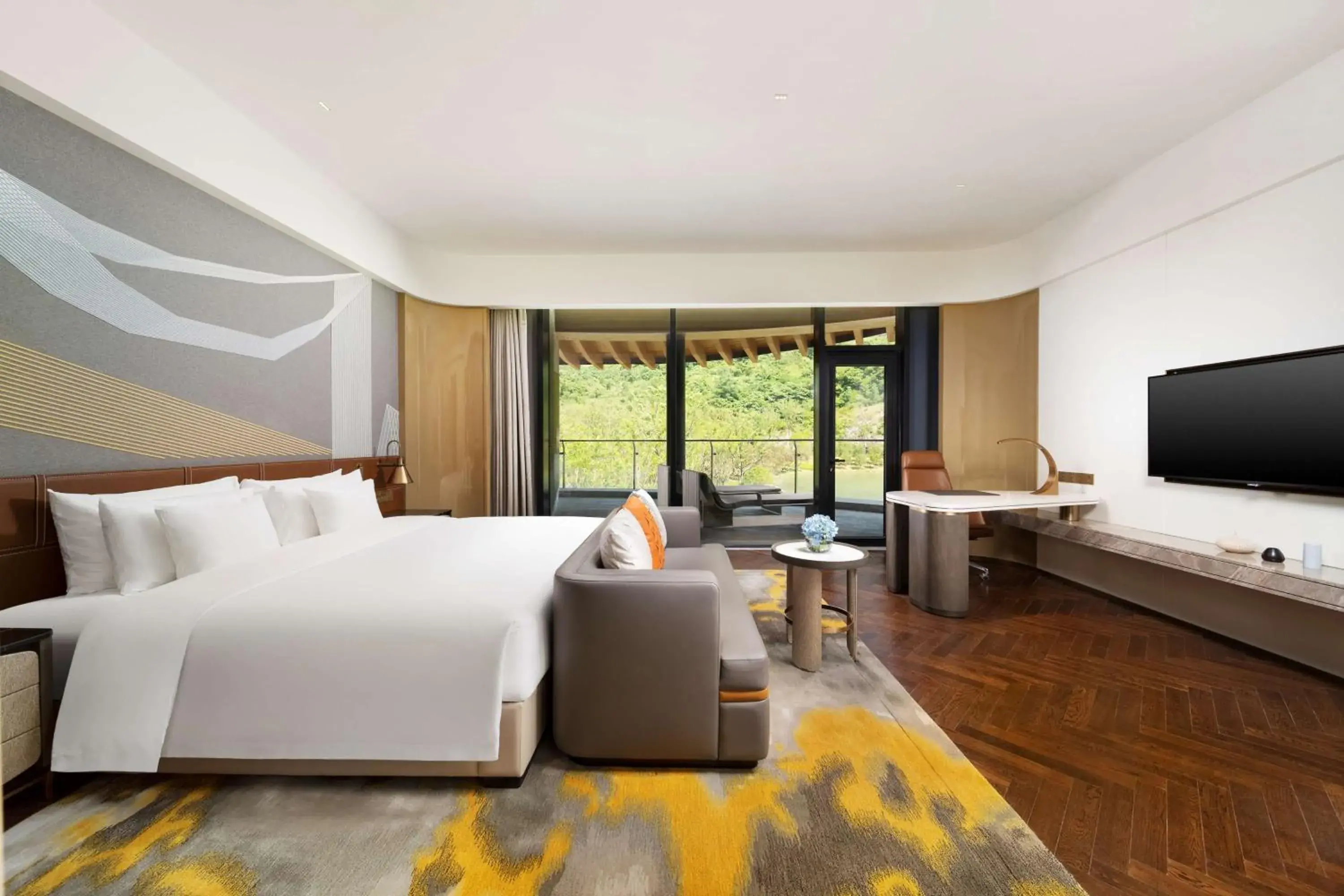 Photo of the whole room, Bed in Radisson Collection Resort Nanjing Photo of the whole room, Bed in Radisson Collection Resort Nanjing