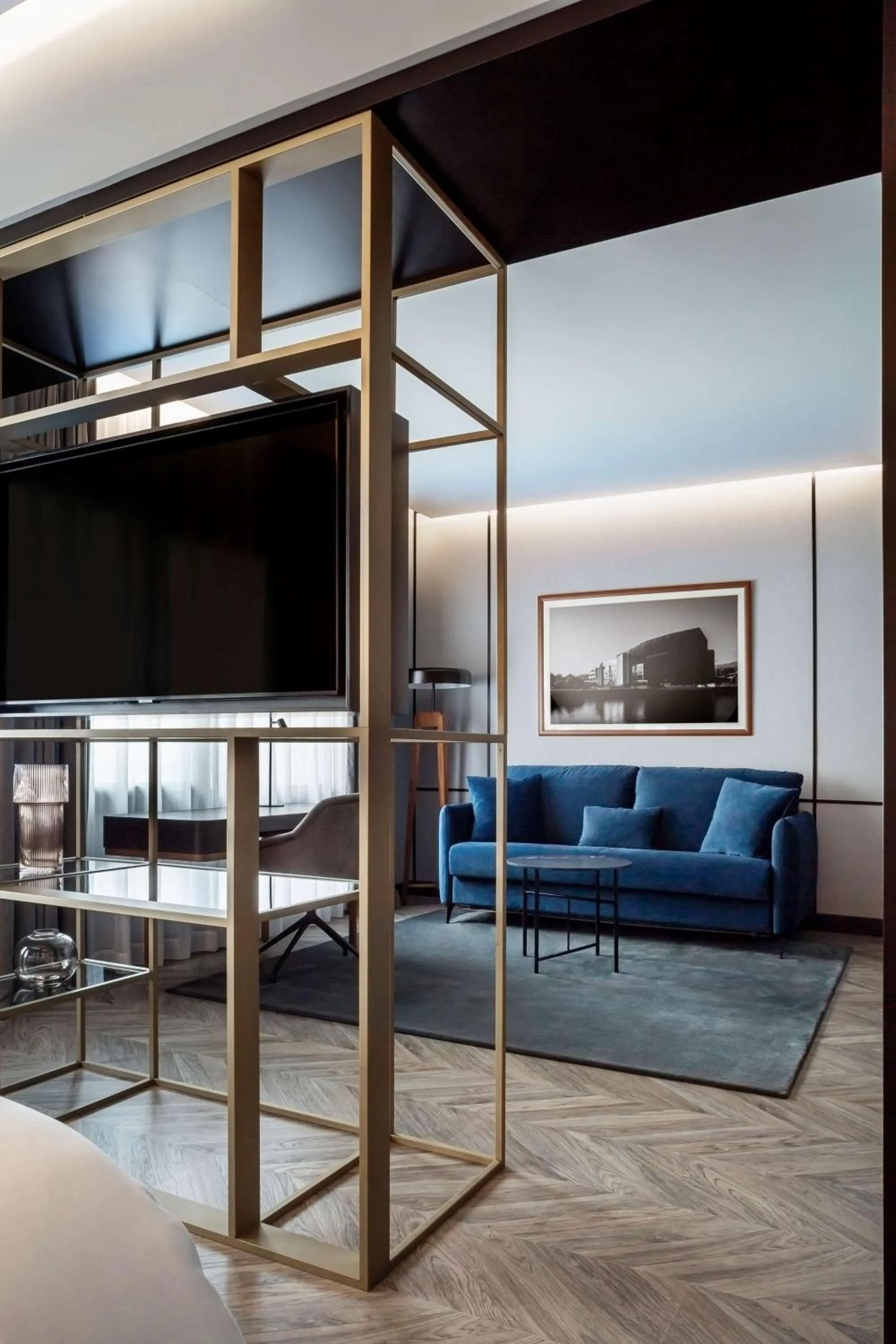 Bed in Radisson Collection Bilbao