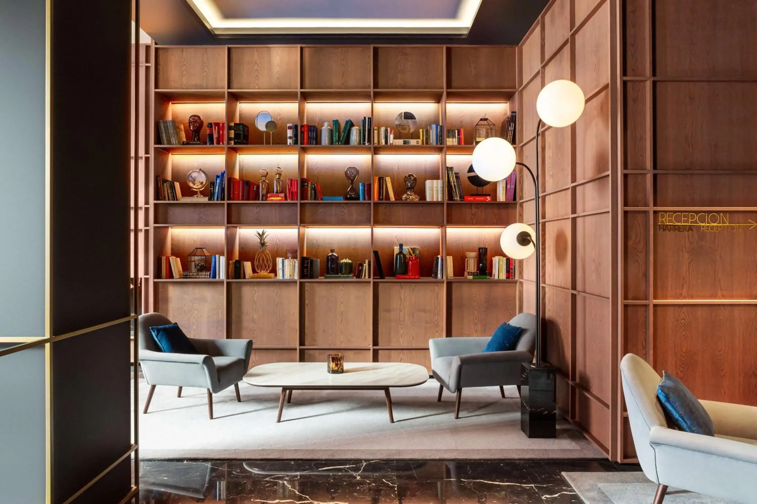 Lobby or reception in Radisson Collection Bilbao Lobby or reception in Radisson Collection Bilbao