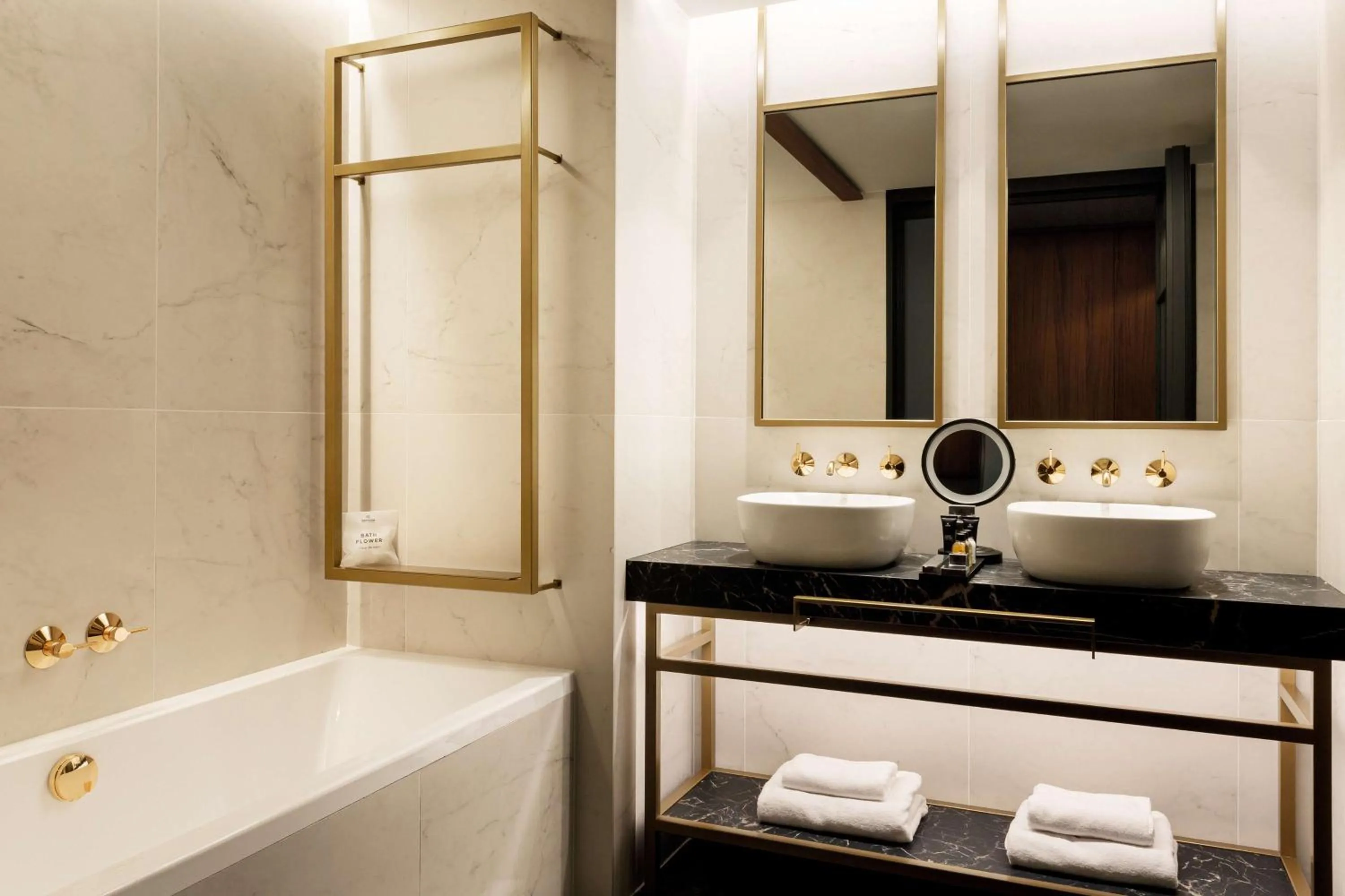 Bathroom in Radisson Collection Bilbao