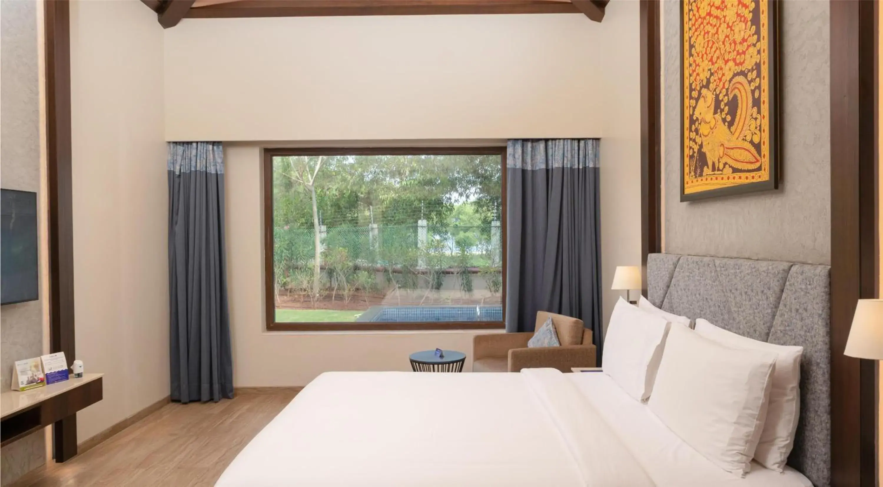 Bedroom, Bed in Radisson Blu Resort Visakhapatnam Bedroom, Bed in Radisson Blu Resort Visakhapatnam