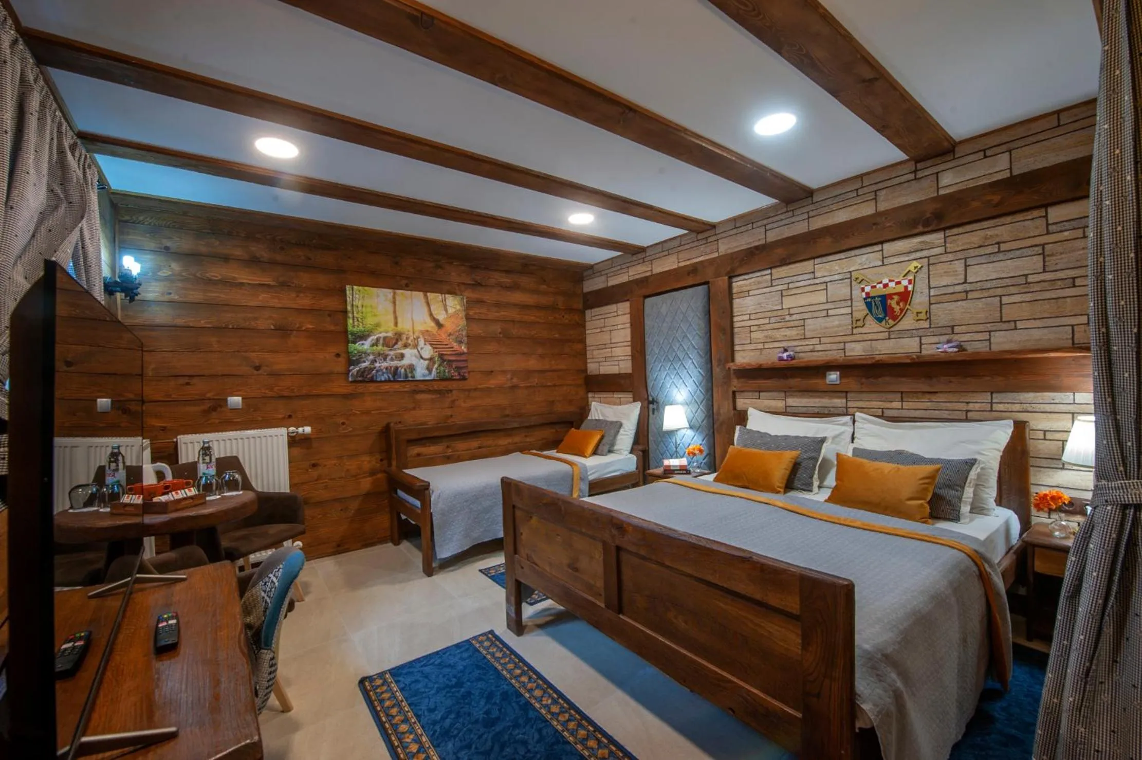 Bedroom, Bed in Lakeside Hotel Plitvice