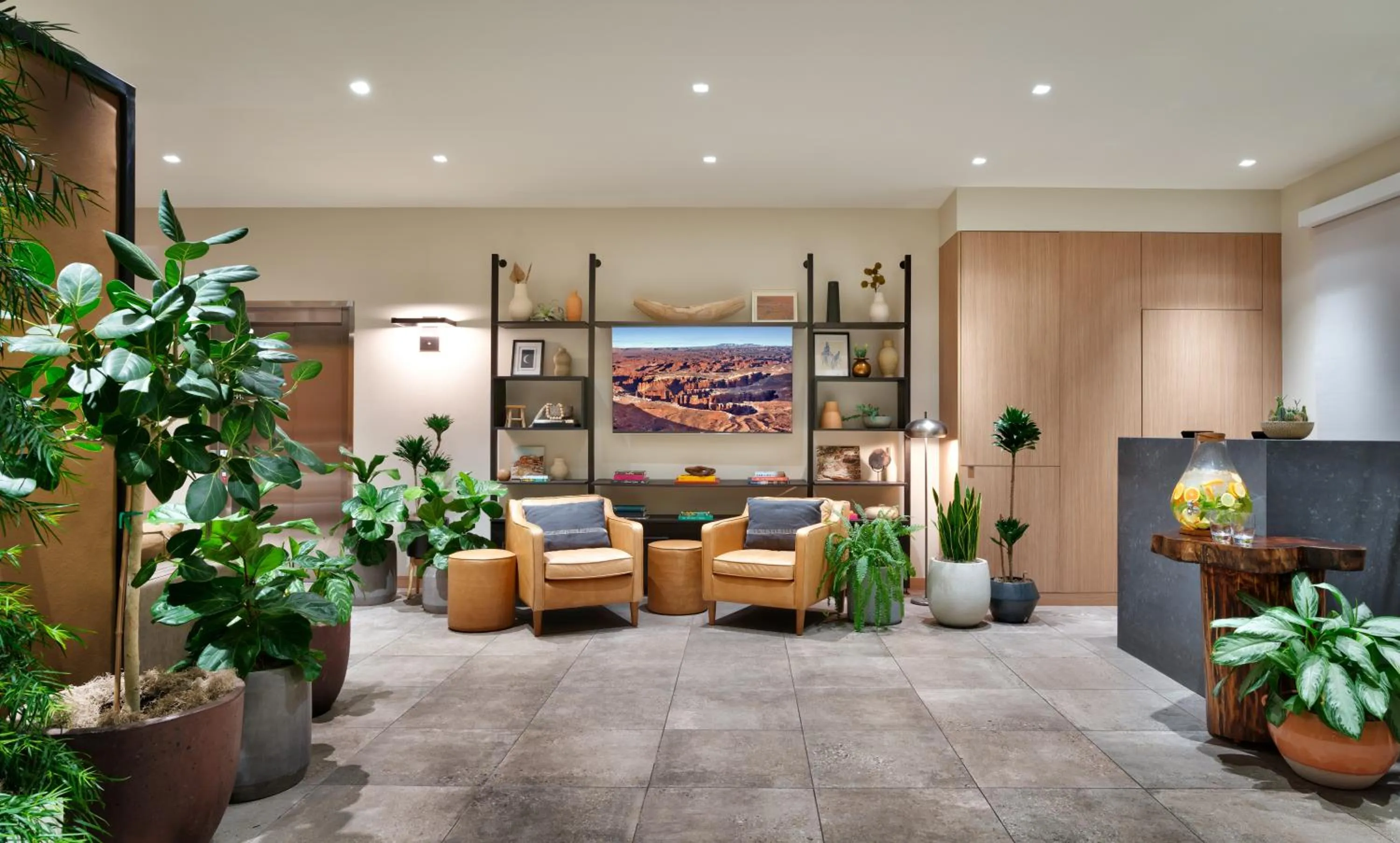 Lobby or reception in Gravity Haus Moab