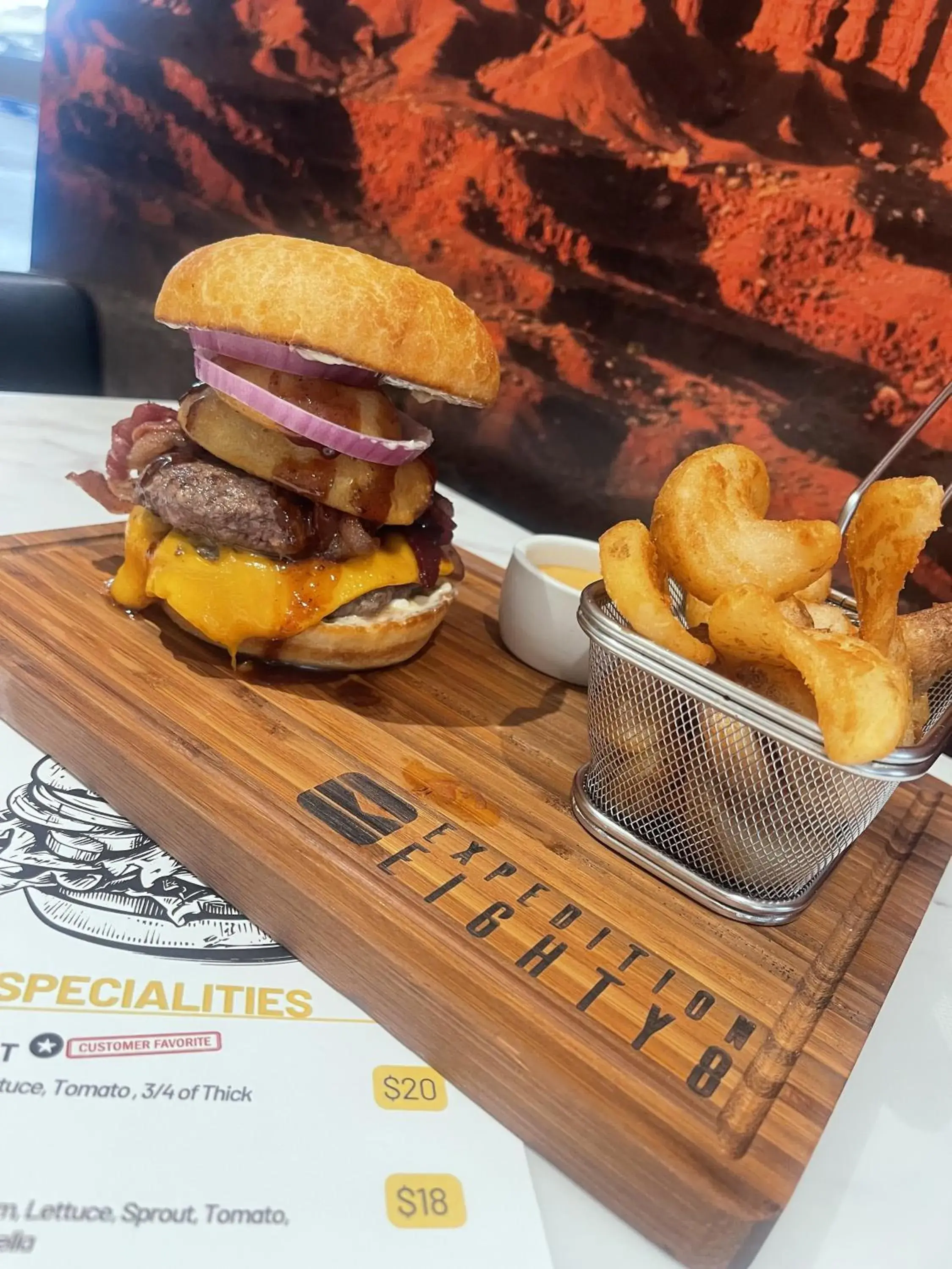 Restaurant/places to eat in Gravity Haus Moab Restaurant/places to eat in Gravity Haus Moab