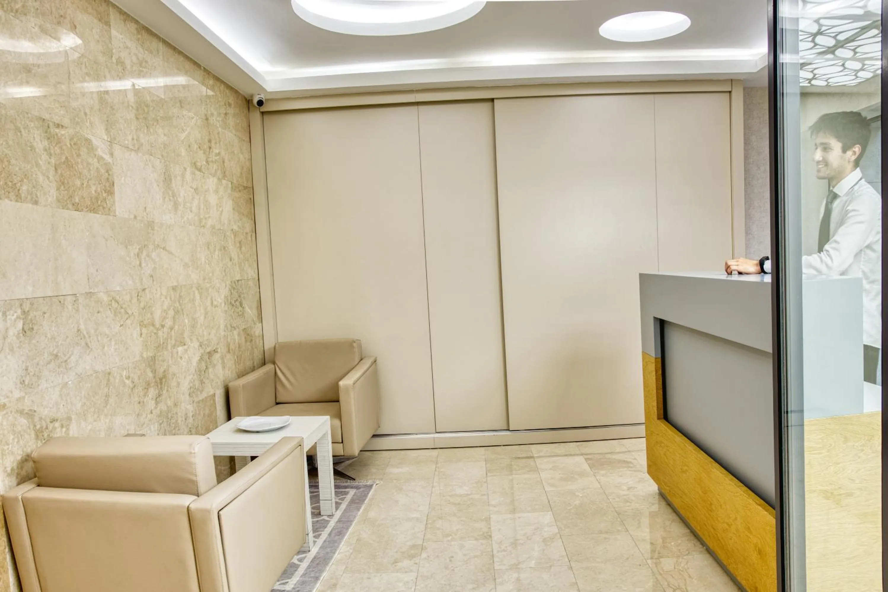 Lobby or reception in Florina Hotel