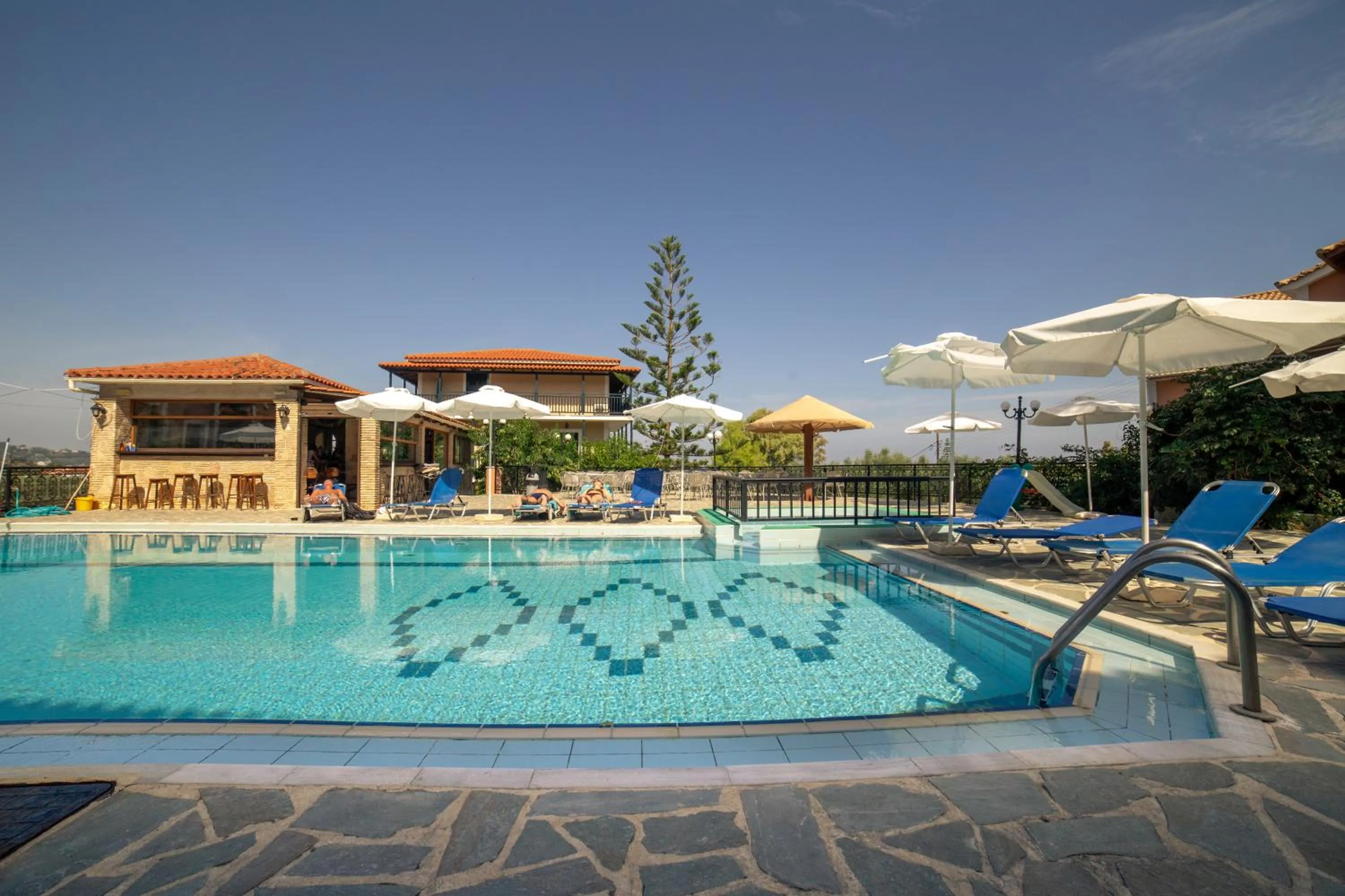 Swimming pool in All In Krinas Apart-Hotel