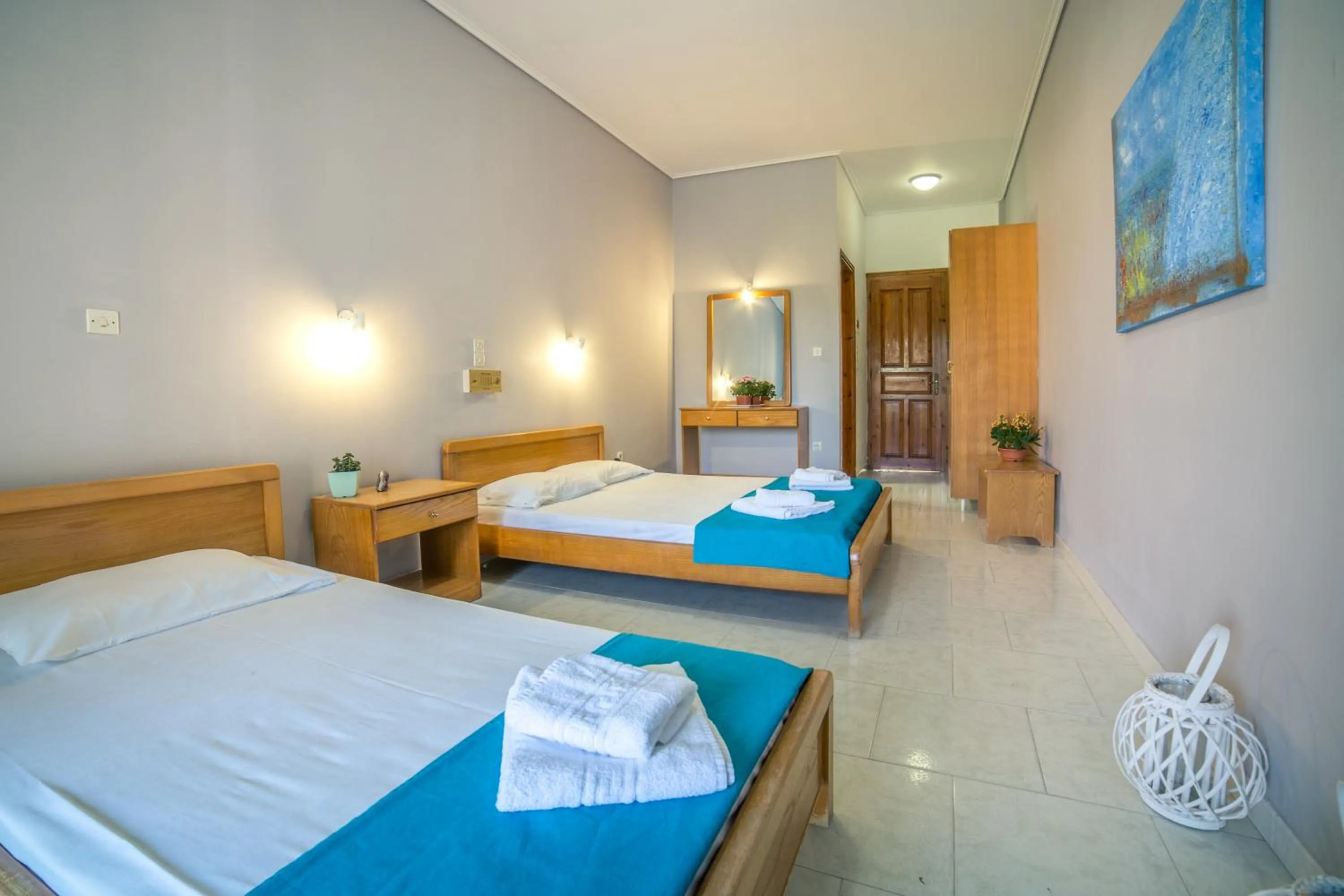 Photo of the whole room, Bed in All In Krinas Apart-Hotel