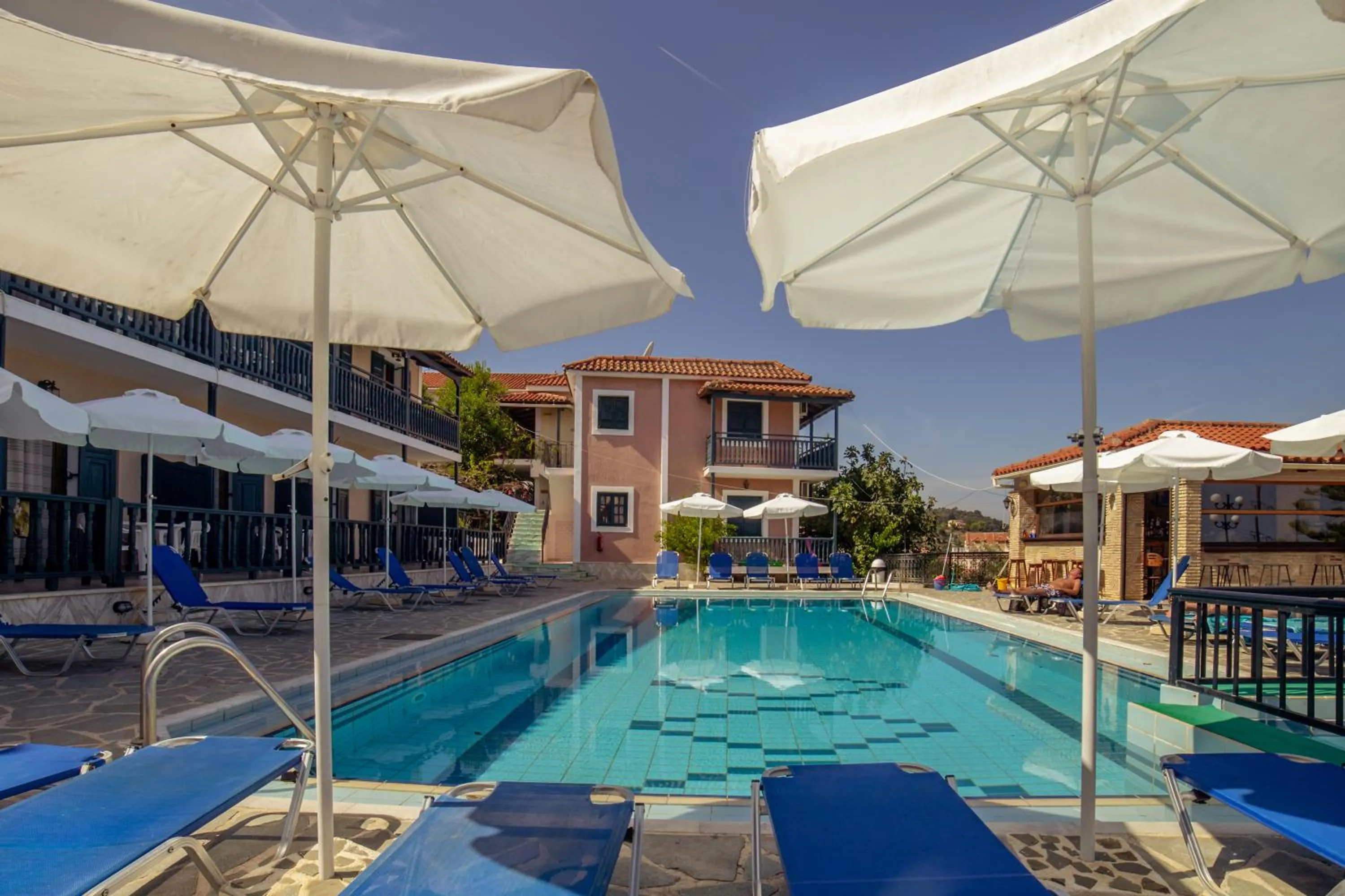 Swimming pool in All In Krinas Apart-Hotel