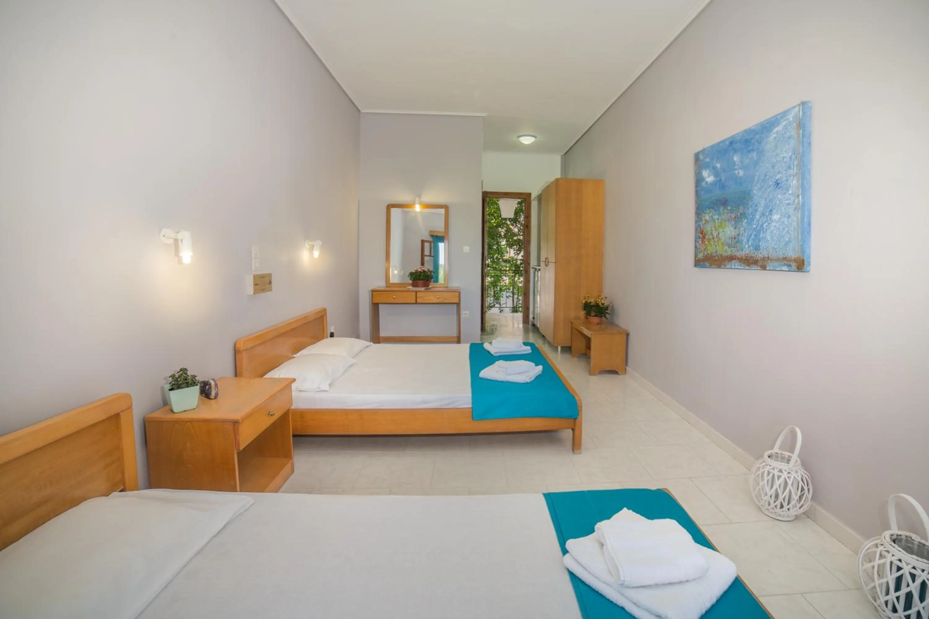 Photo of the whole room, Bed in All In Krinas Apart-Hotel