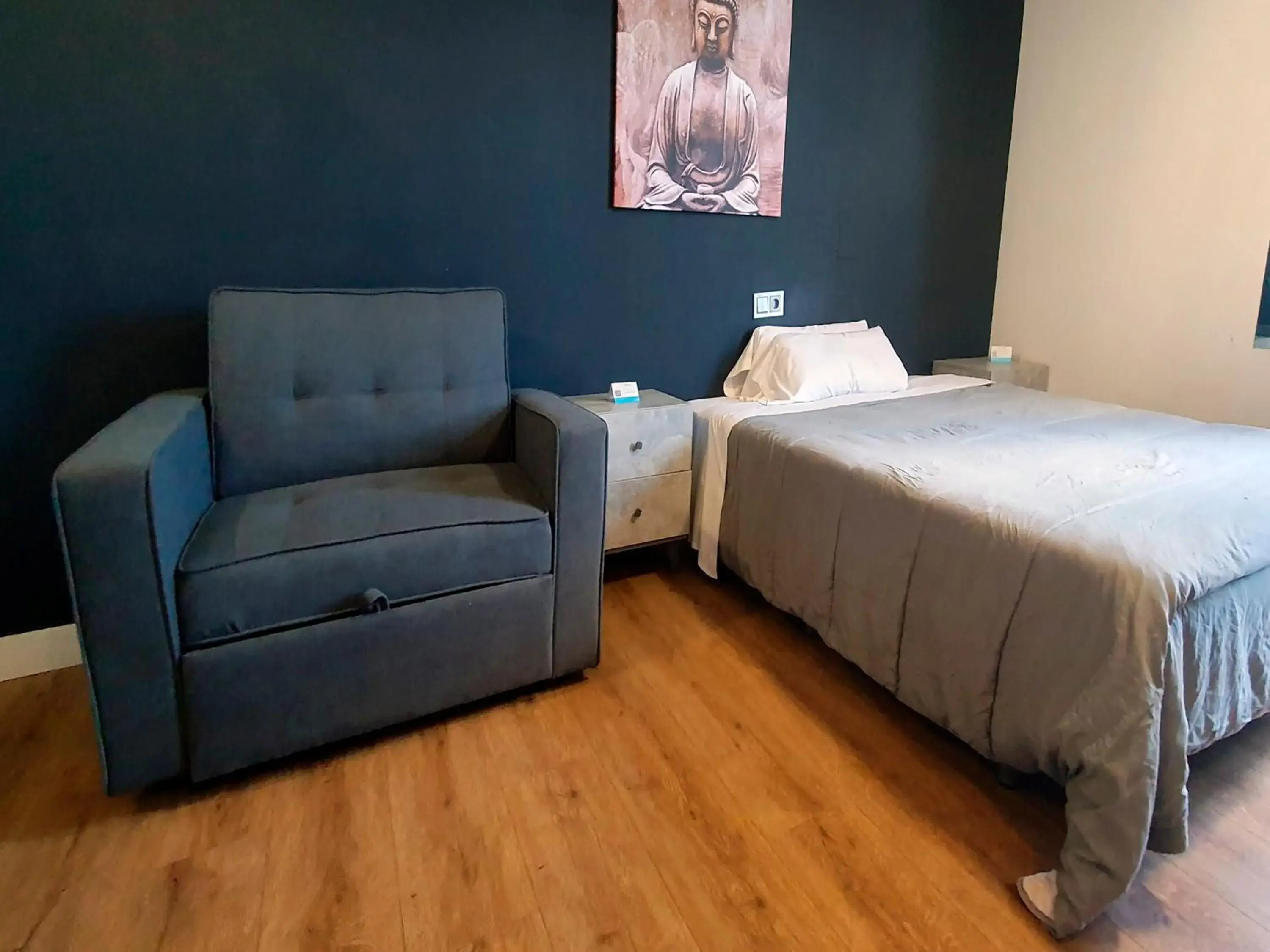 Bed in Apartamentos Santander Maliaño Suites 3000 Bed in Apartamentos Santander Maliaño Suites 3000