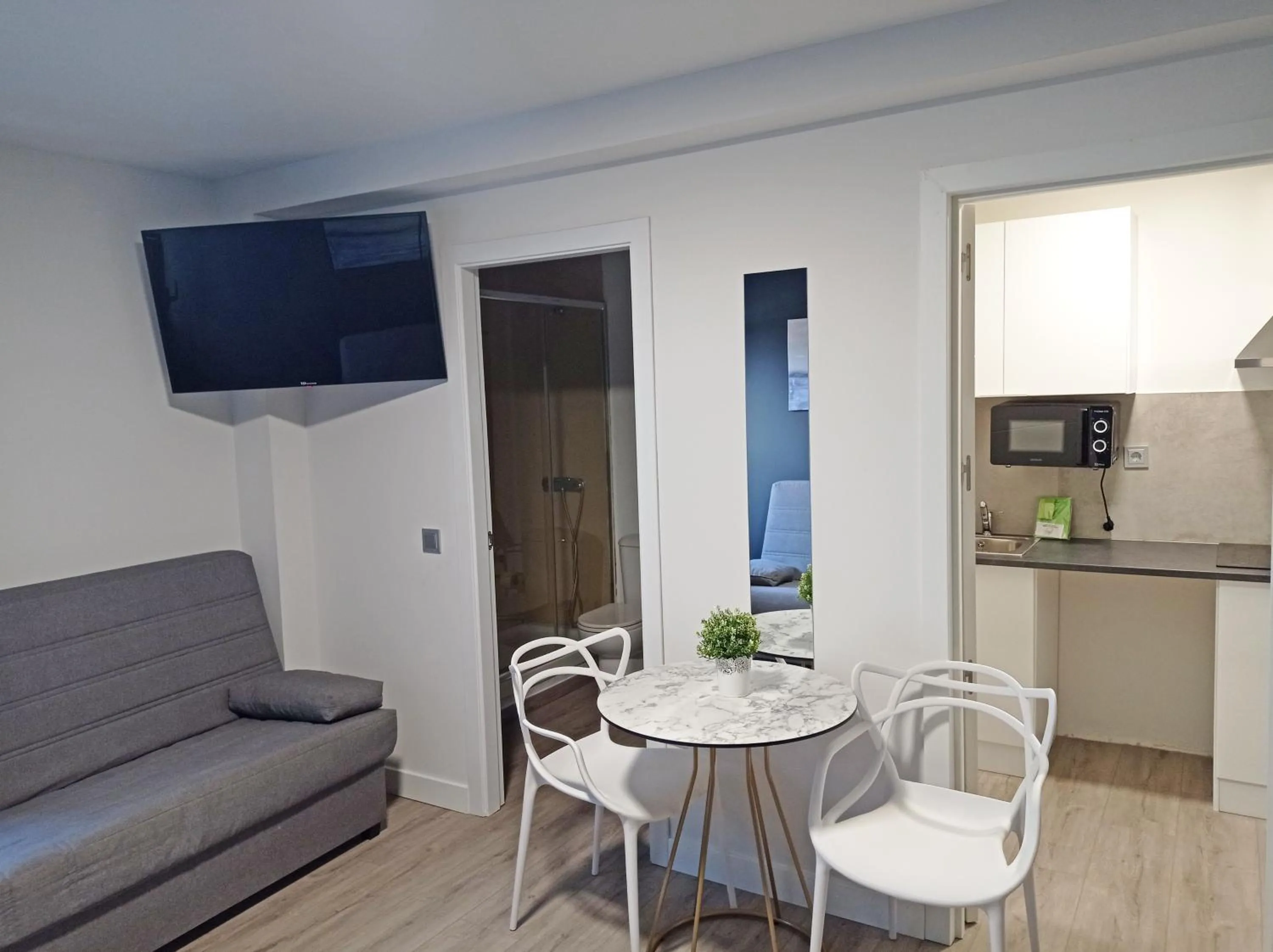 Living room in Apartamentos Santander Maliaño Suites 3000