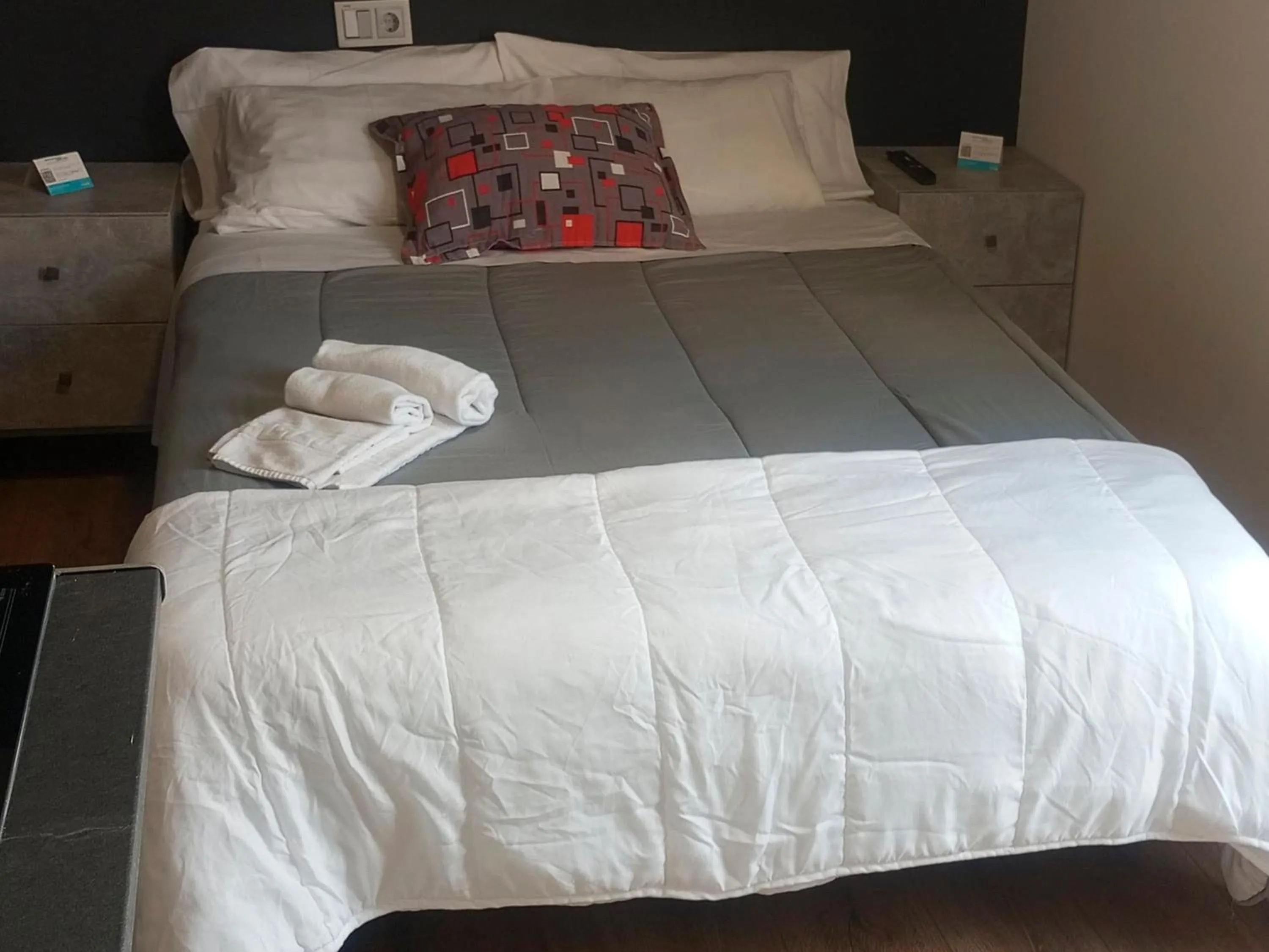 Bed in Apartamentos Santander Maliaño Suites 3000