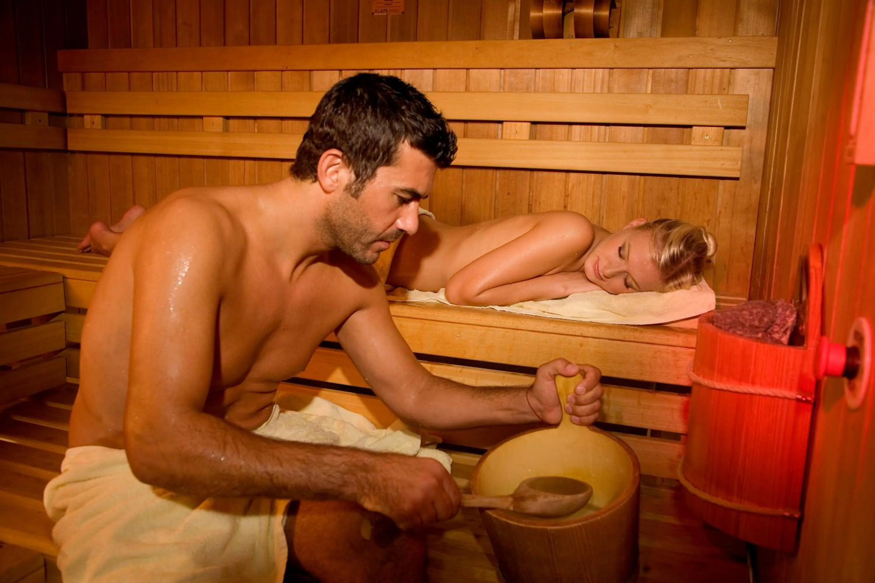 Sauna in Superior Hotel Persal