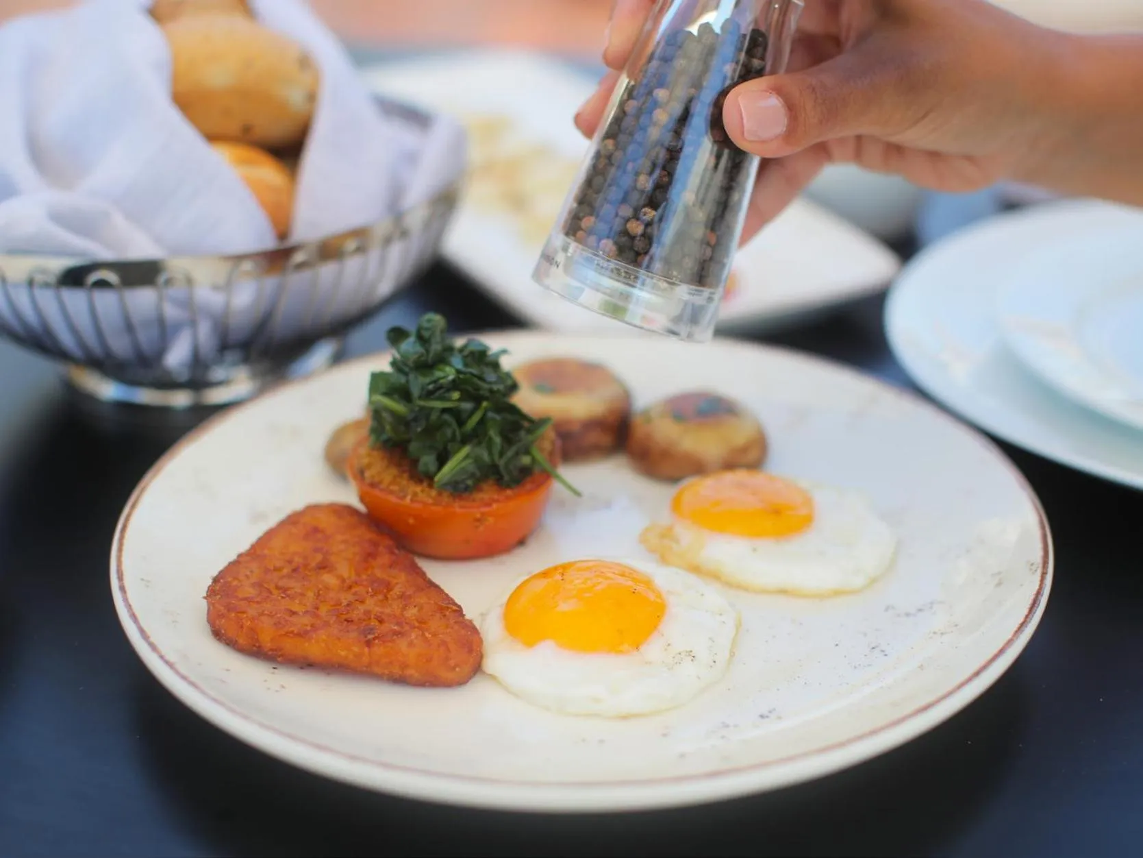 Food close-up in Mövenpick Hotel Beirut