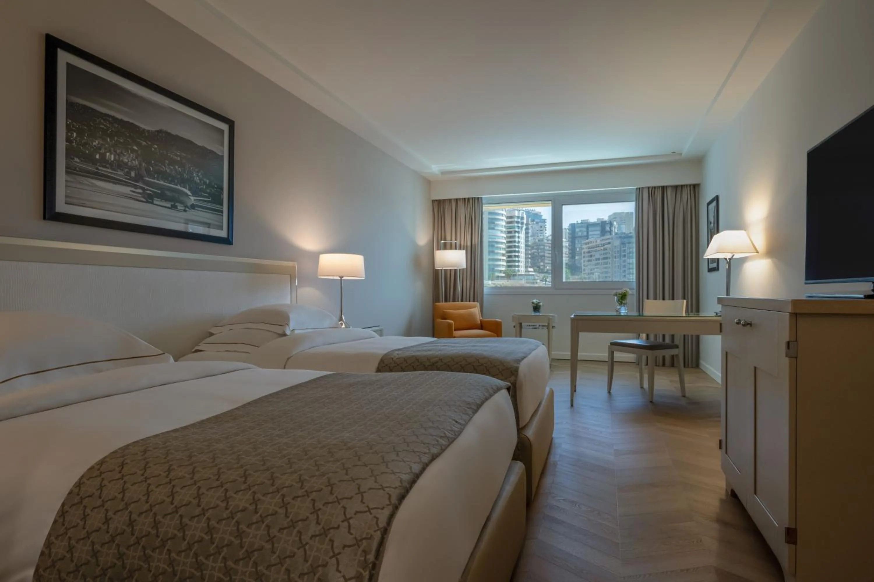 Bedroom, Bed in Mövenpick Hotel Beirut