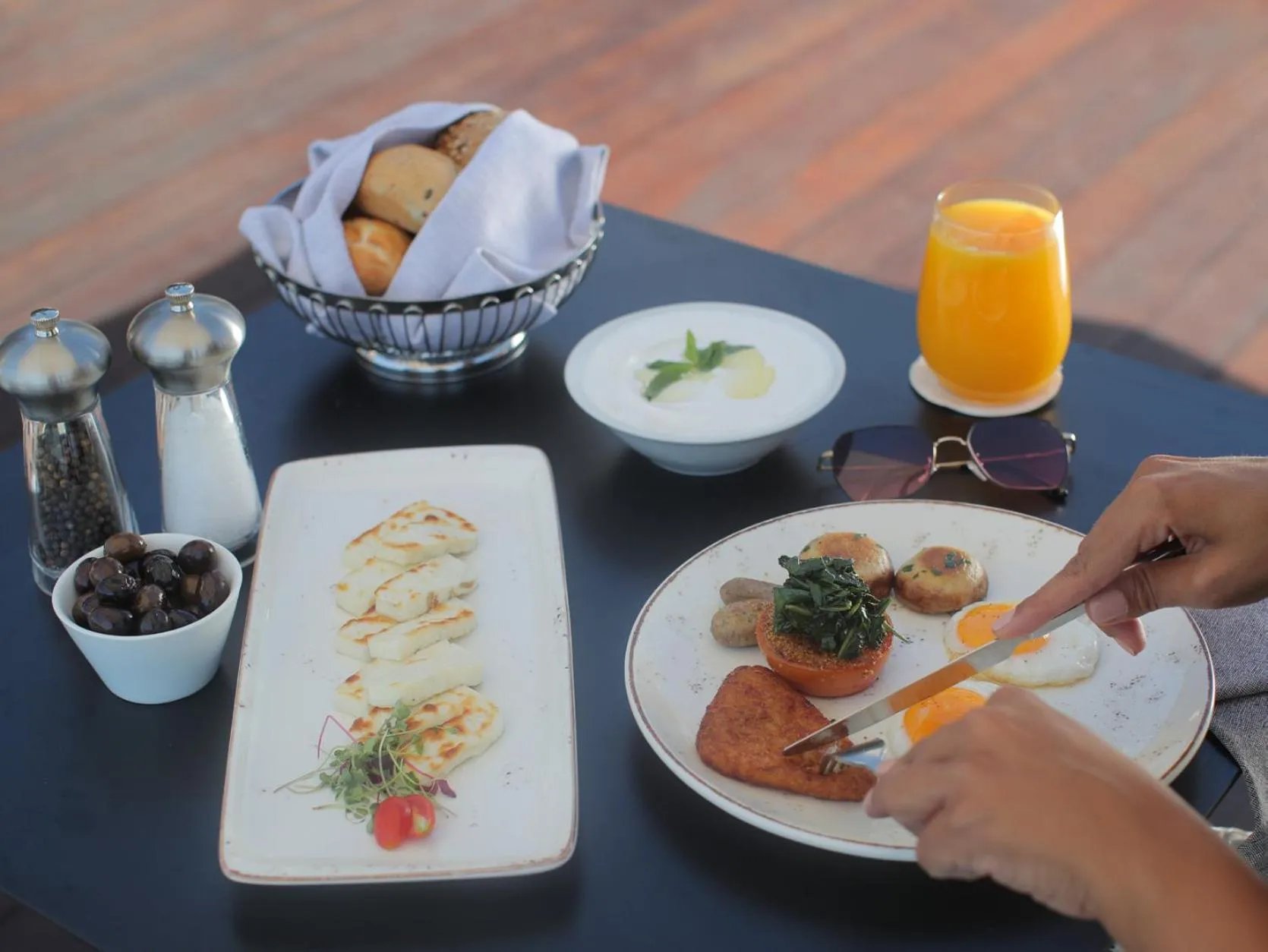 Food close-up in Mövenpick Hotel Beirut