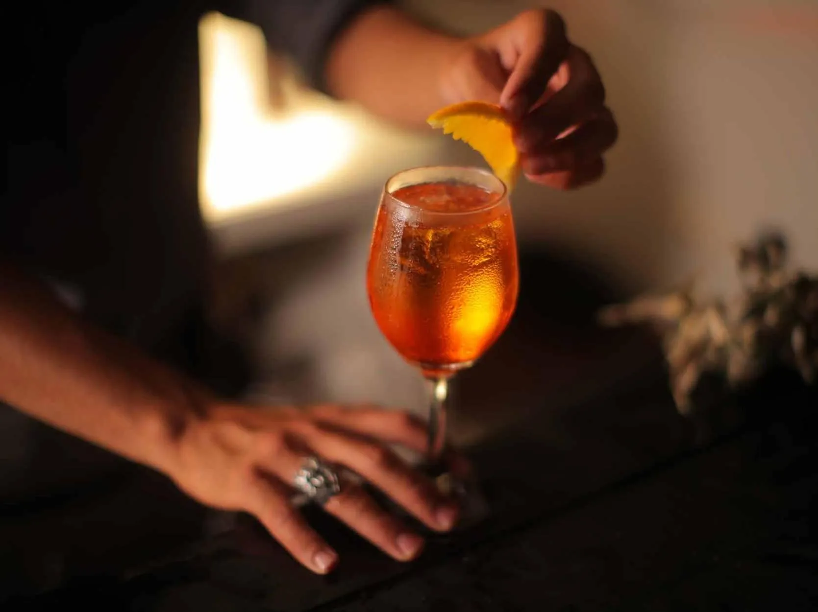 Drinks in Mövenpick Hotel Beirut