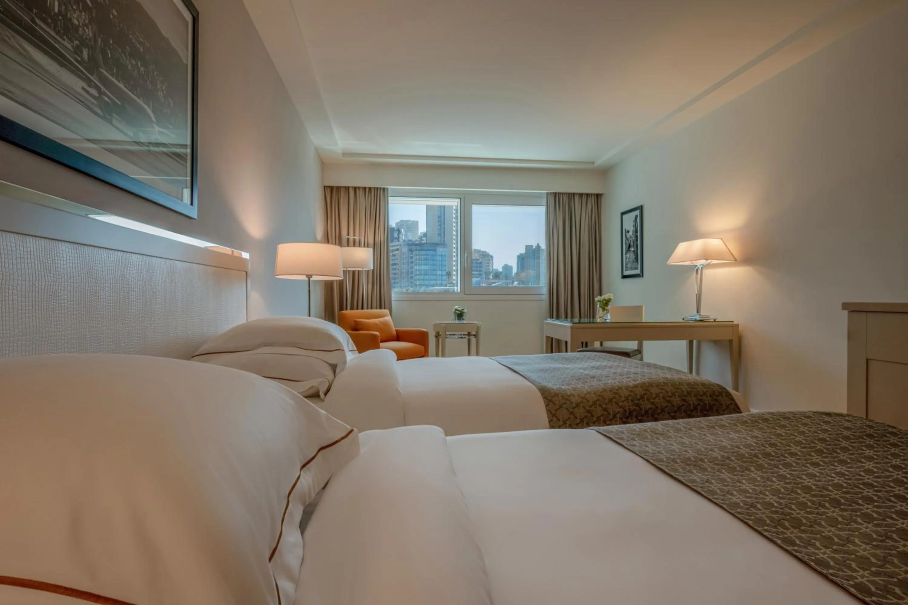 Bedroom, Bed in Mövenpick Hotel Beirut