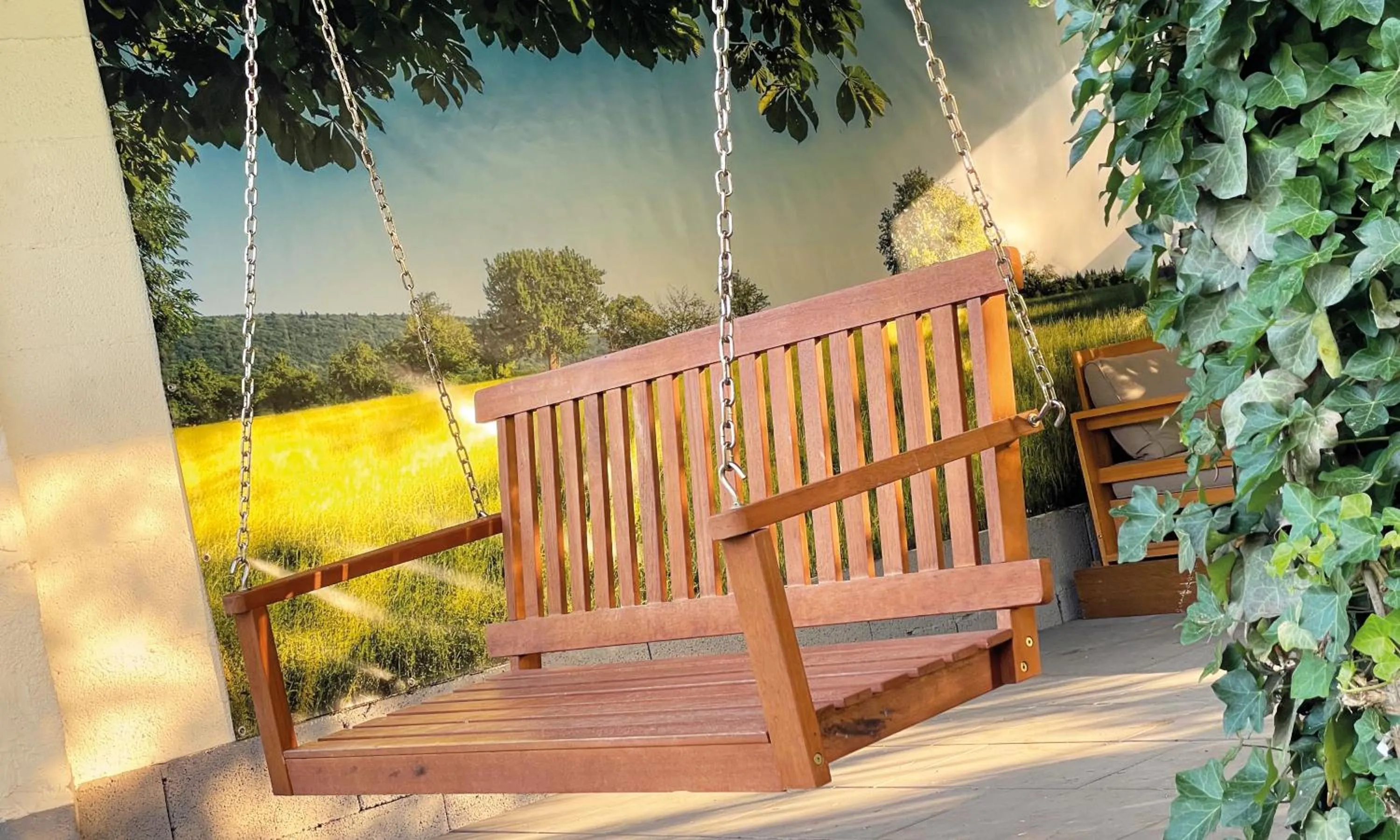 Garden in Gasthaus Schiff