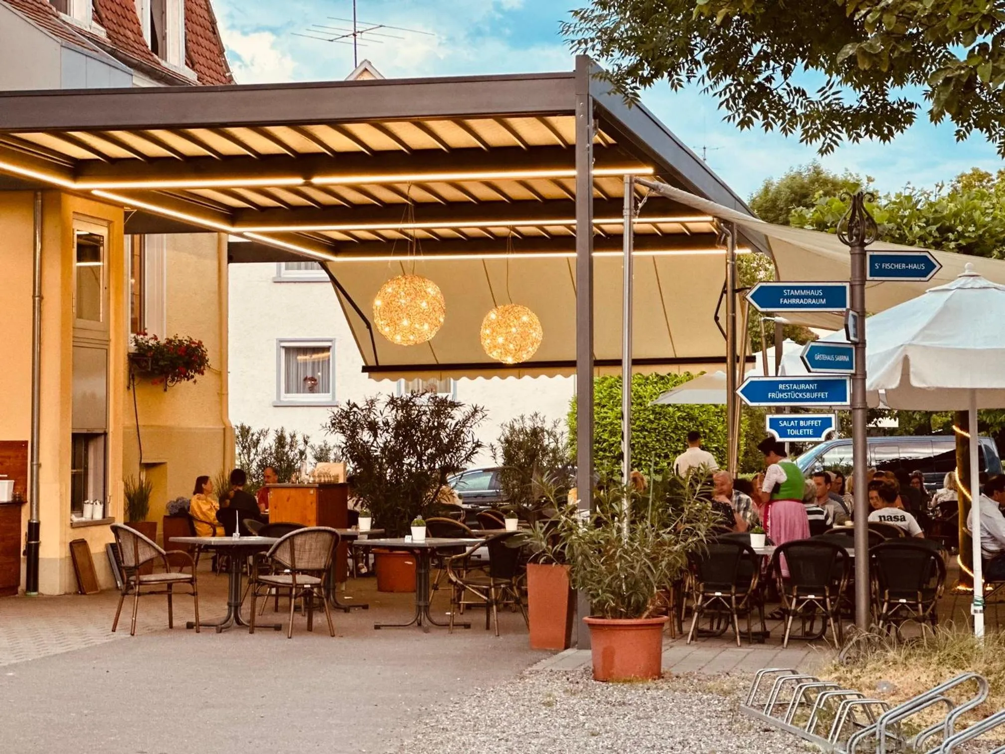 Balcony/Terrace in Gasthaus Schiff