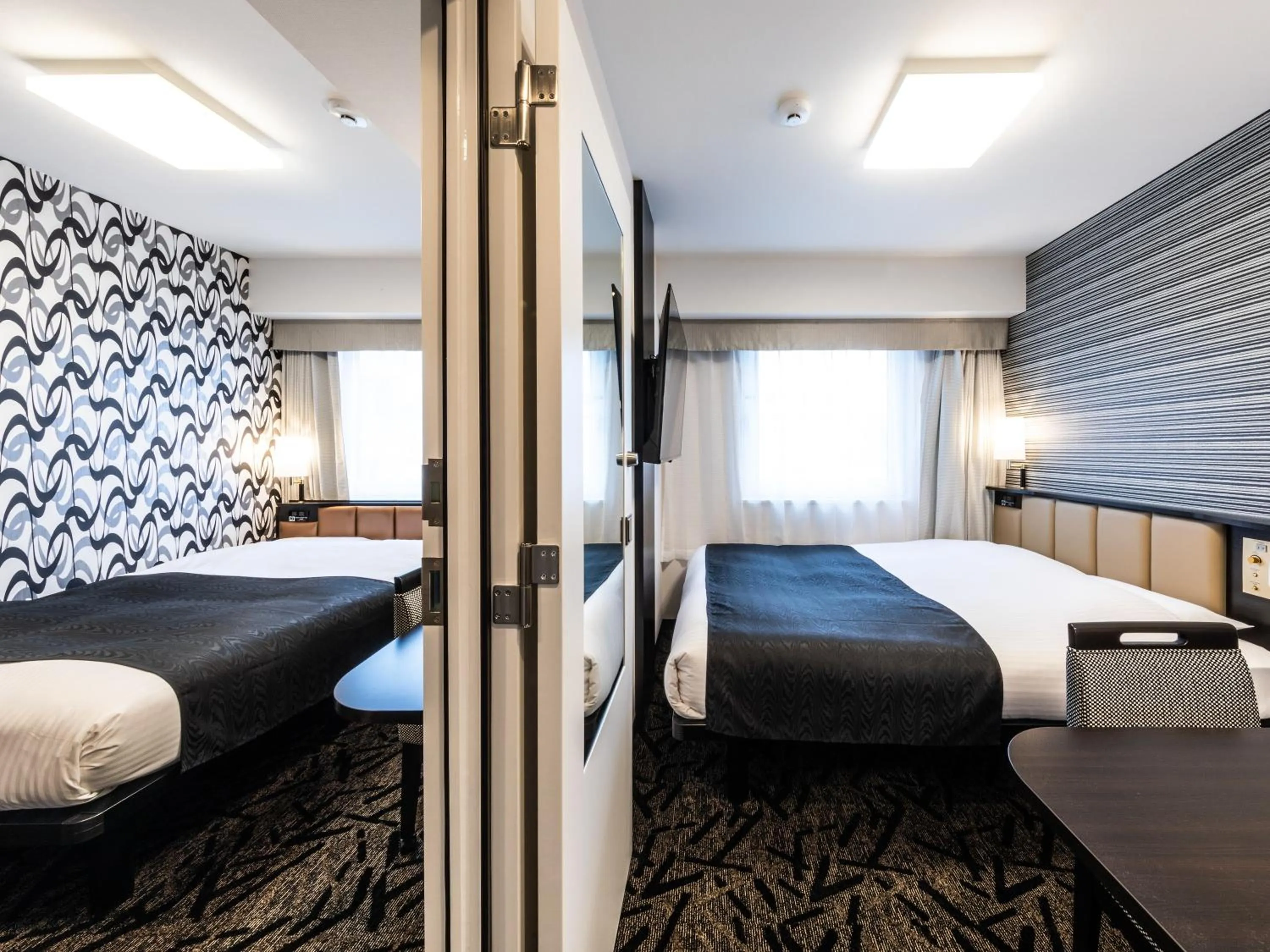 Bed in APA Hotel Kintetsu-Nara Ekimae