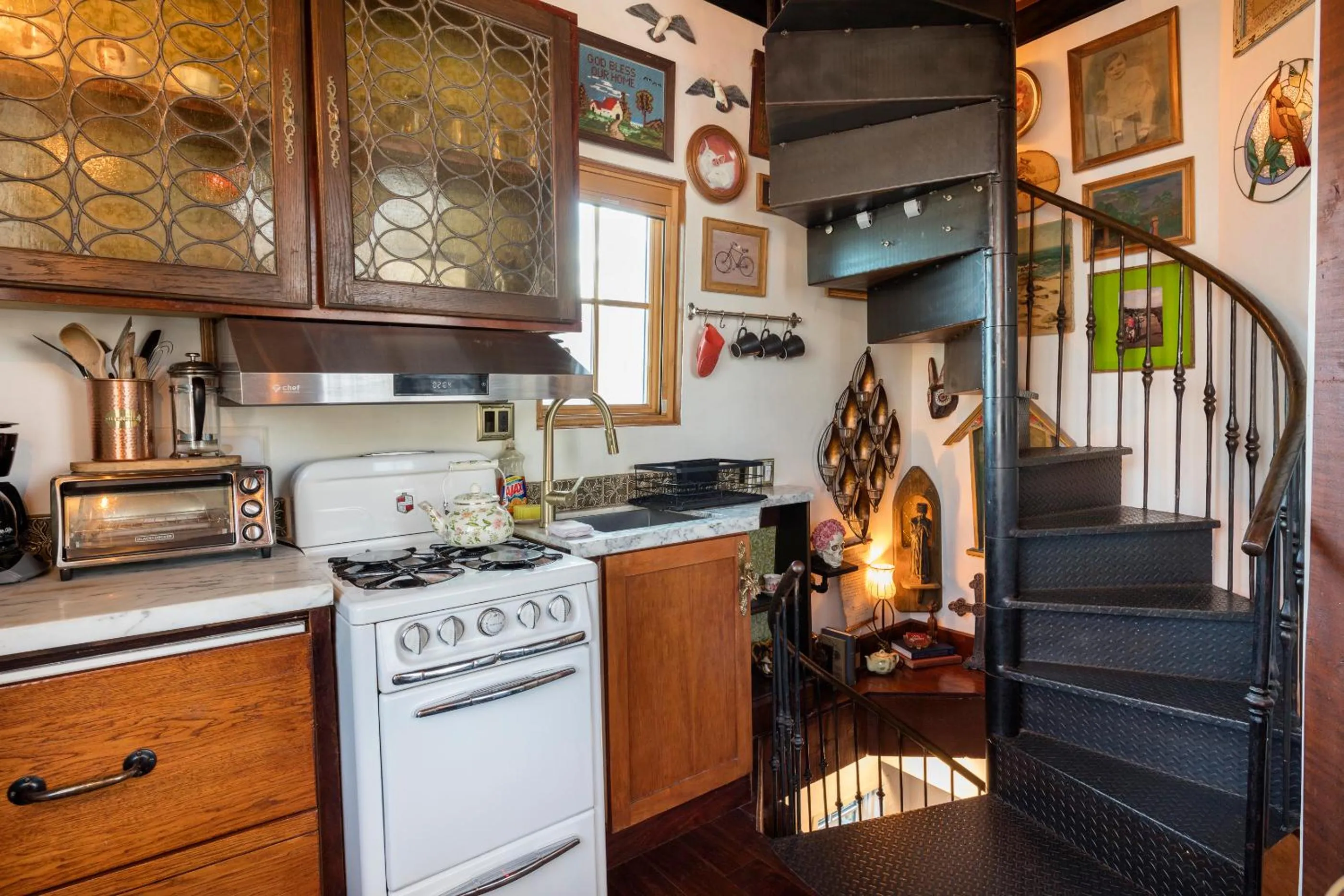 Communal kitchen in The Rosemary