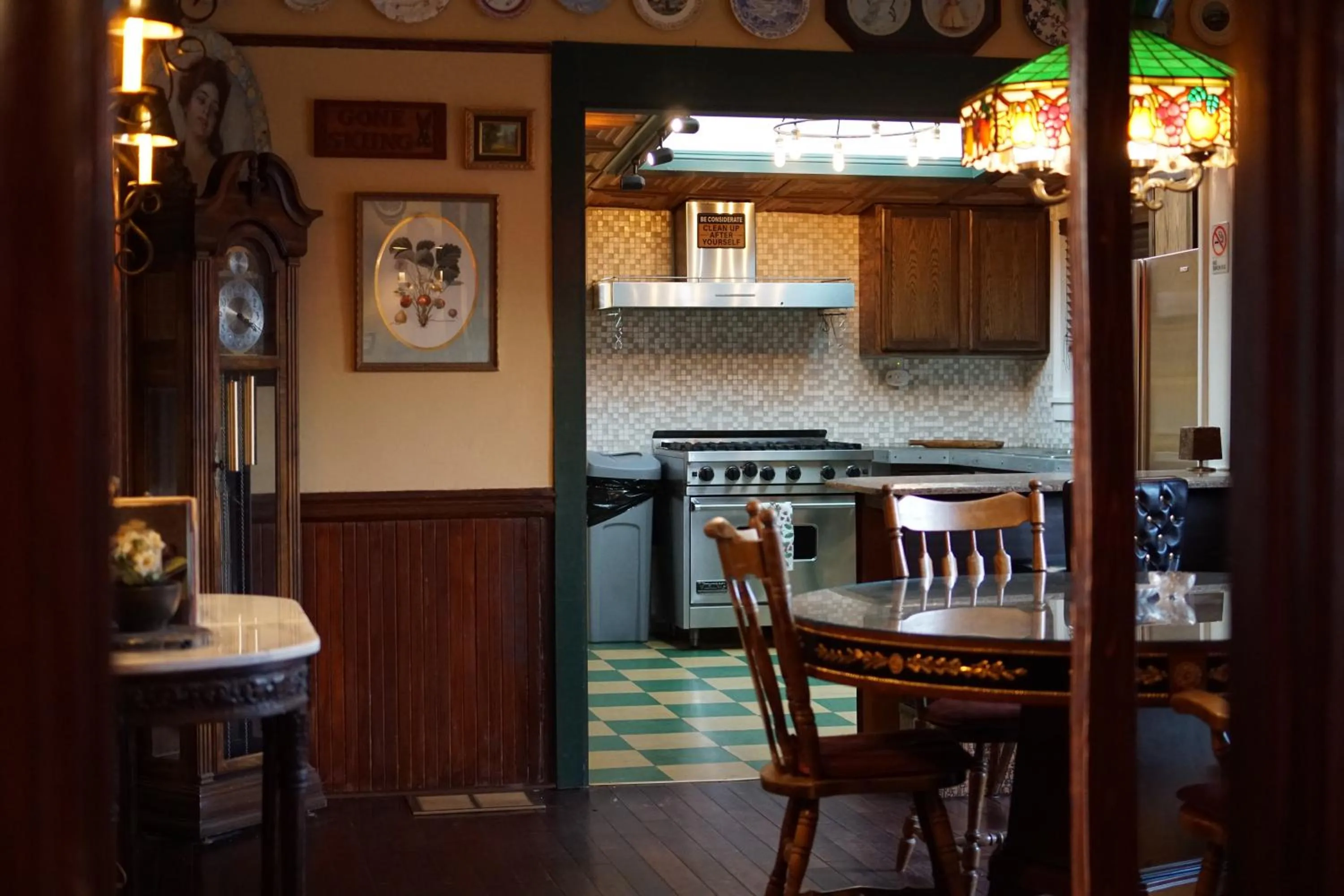 Dining area in The Rosemary