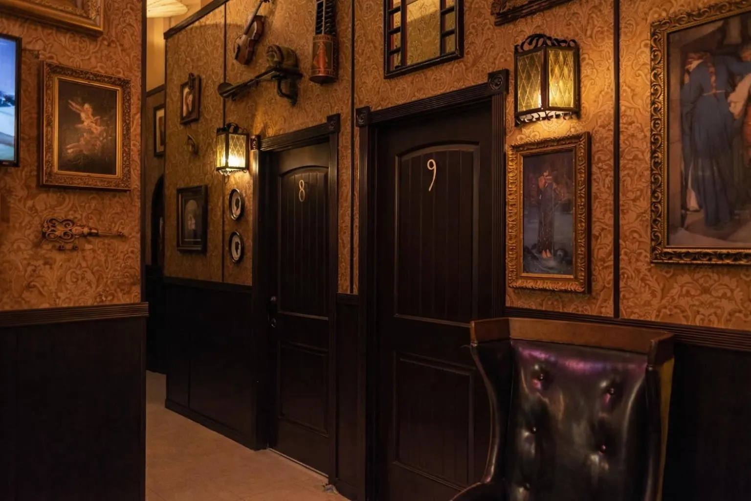 Decorative detail in The Rosemary