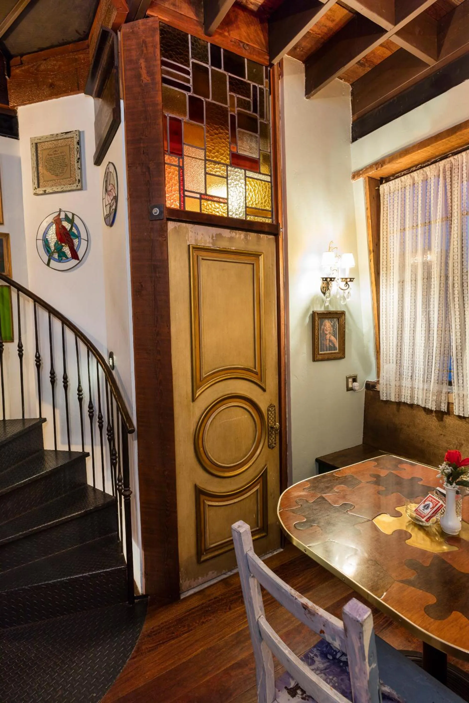 Dining area in The Rosemary