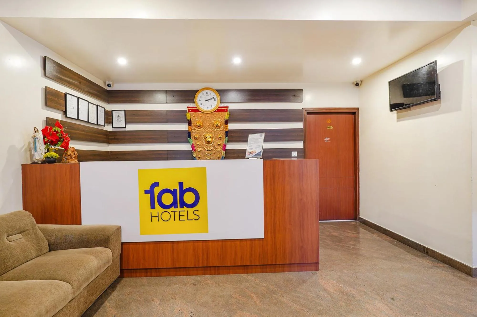 Lobby or reception in FabHotel The Prime - Nr Horamavu