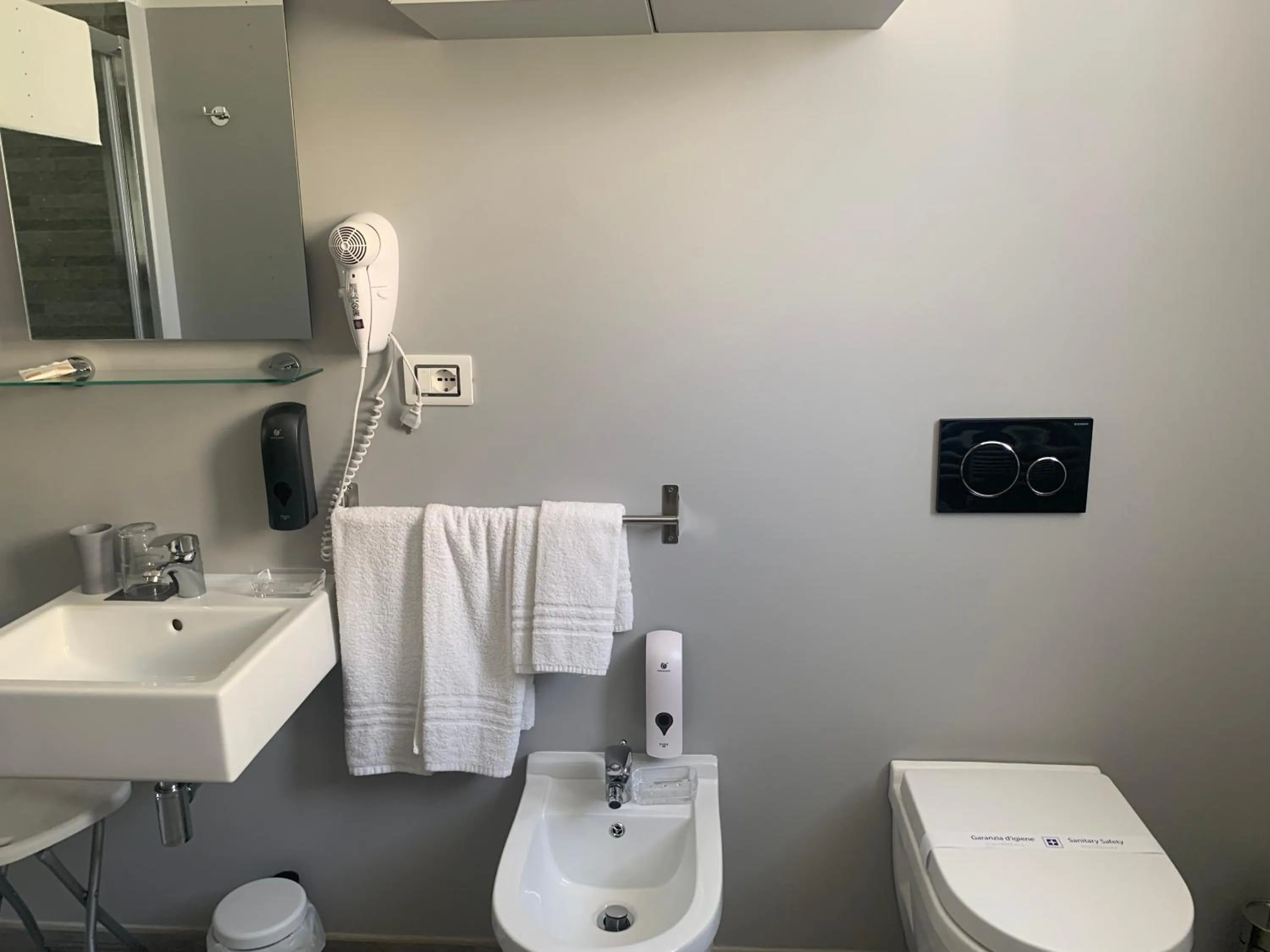 Toilet in B&B IV Vico