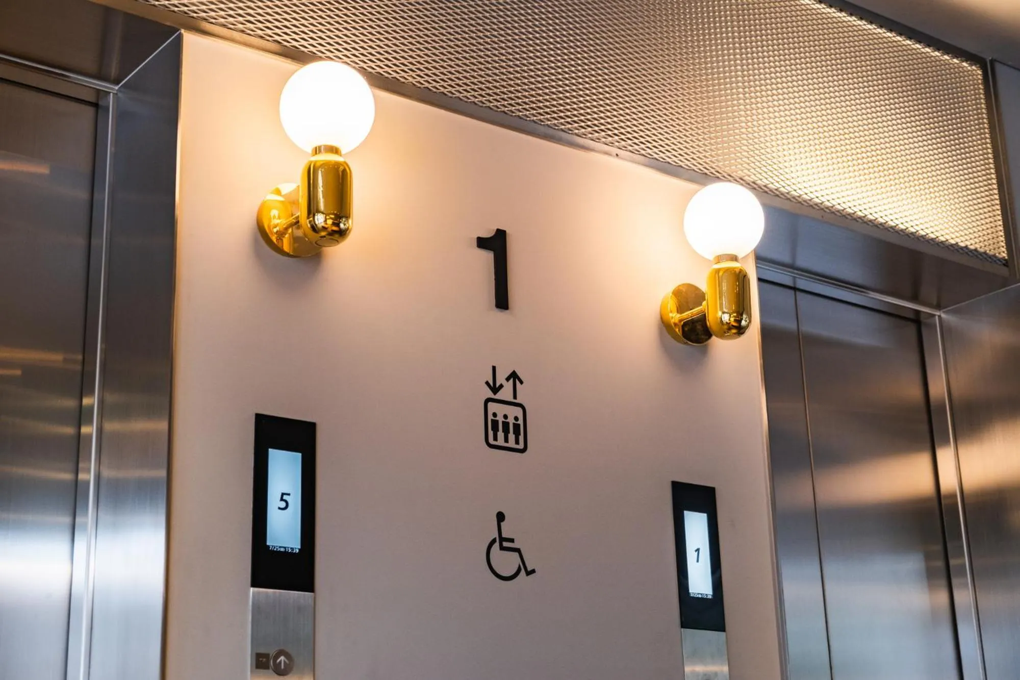 elevator in &HOTEL HAKATA