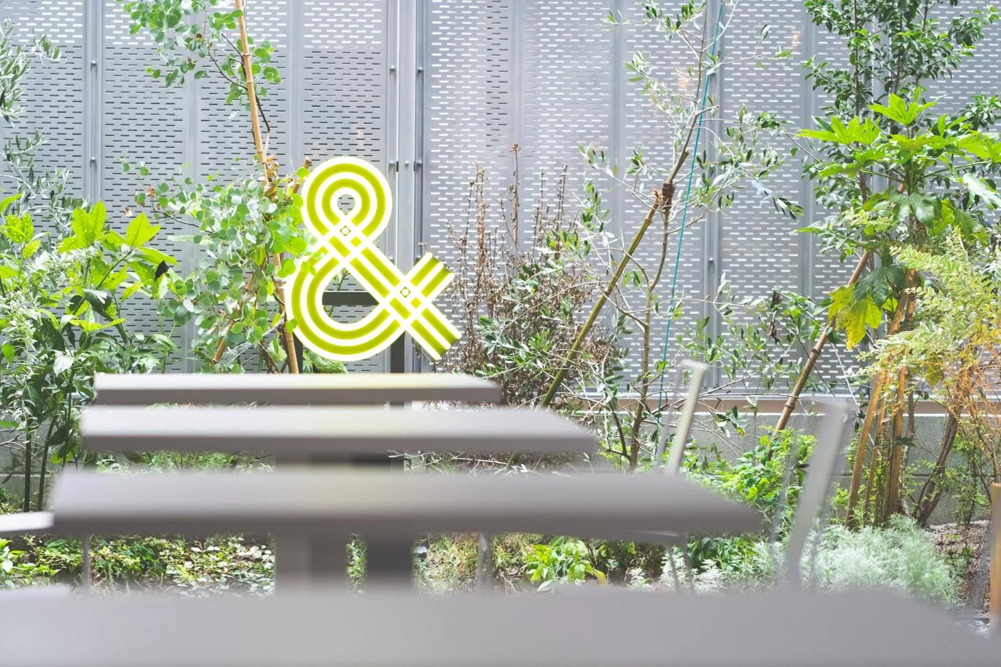 Balcony/Terrace in &HOTEL HAKATA