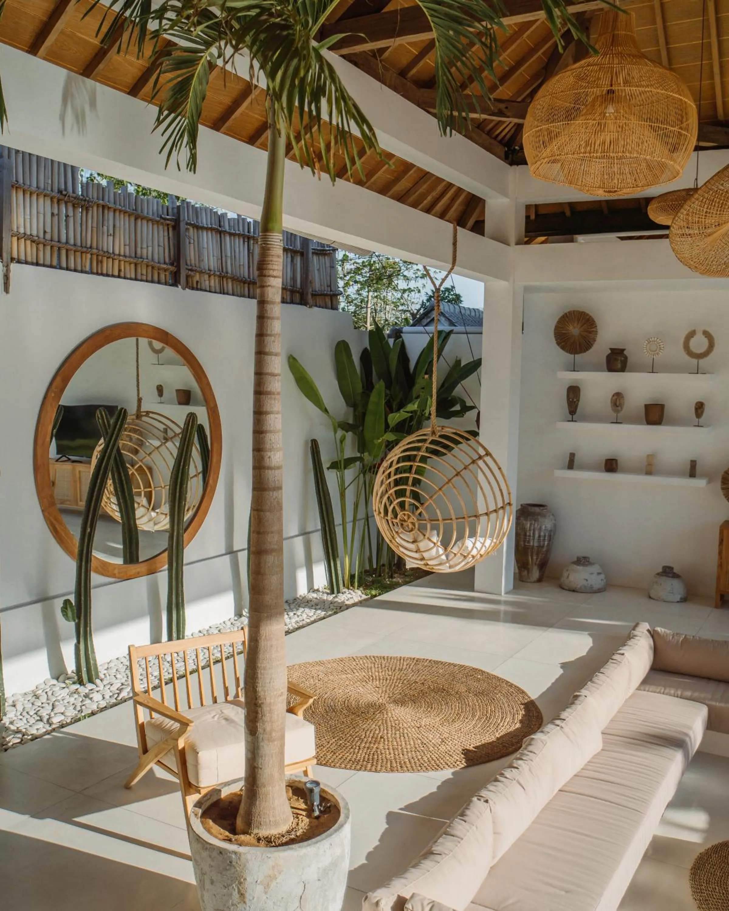 Decorative detail in MODJO Villas Bingin