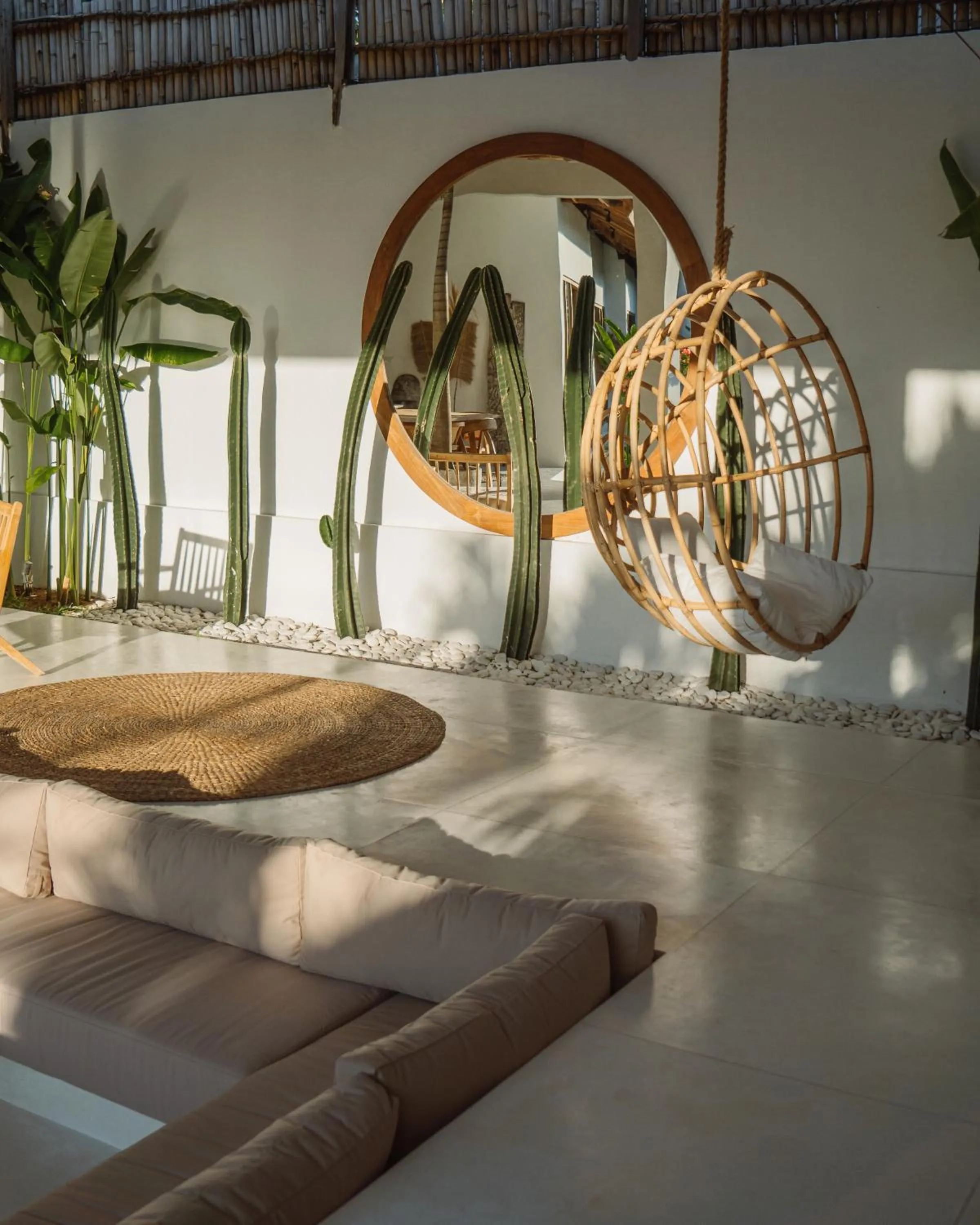 Decorative detail in MODJO Villas Bingin