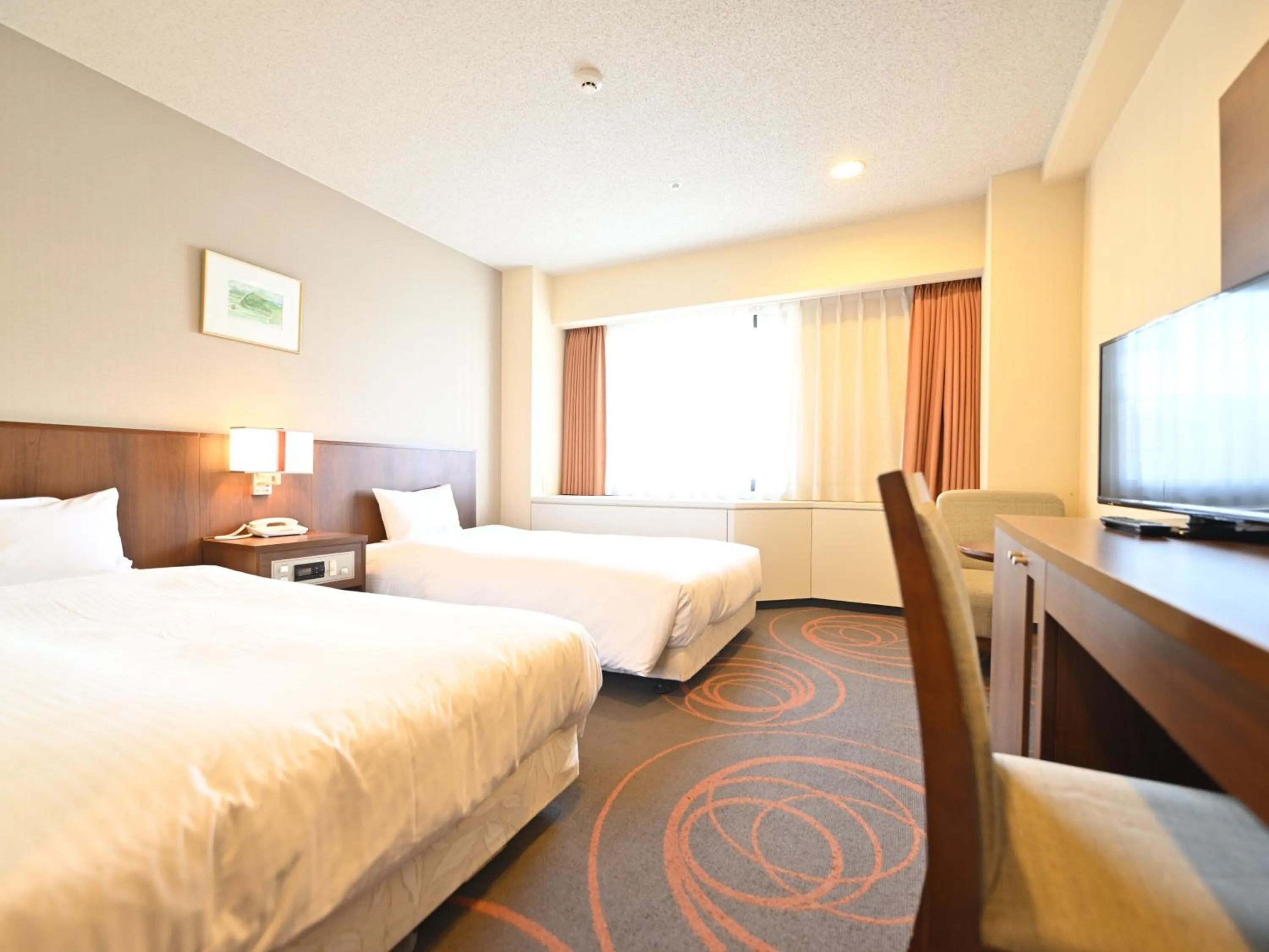 Bed in Hotel Abest Sapporo