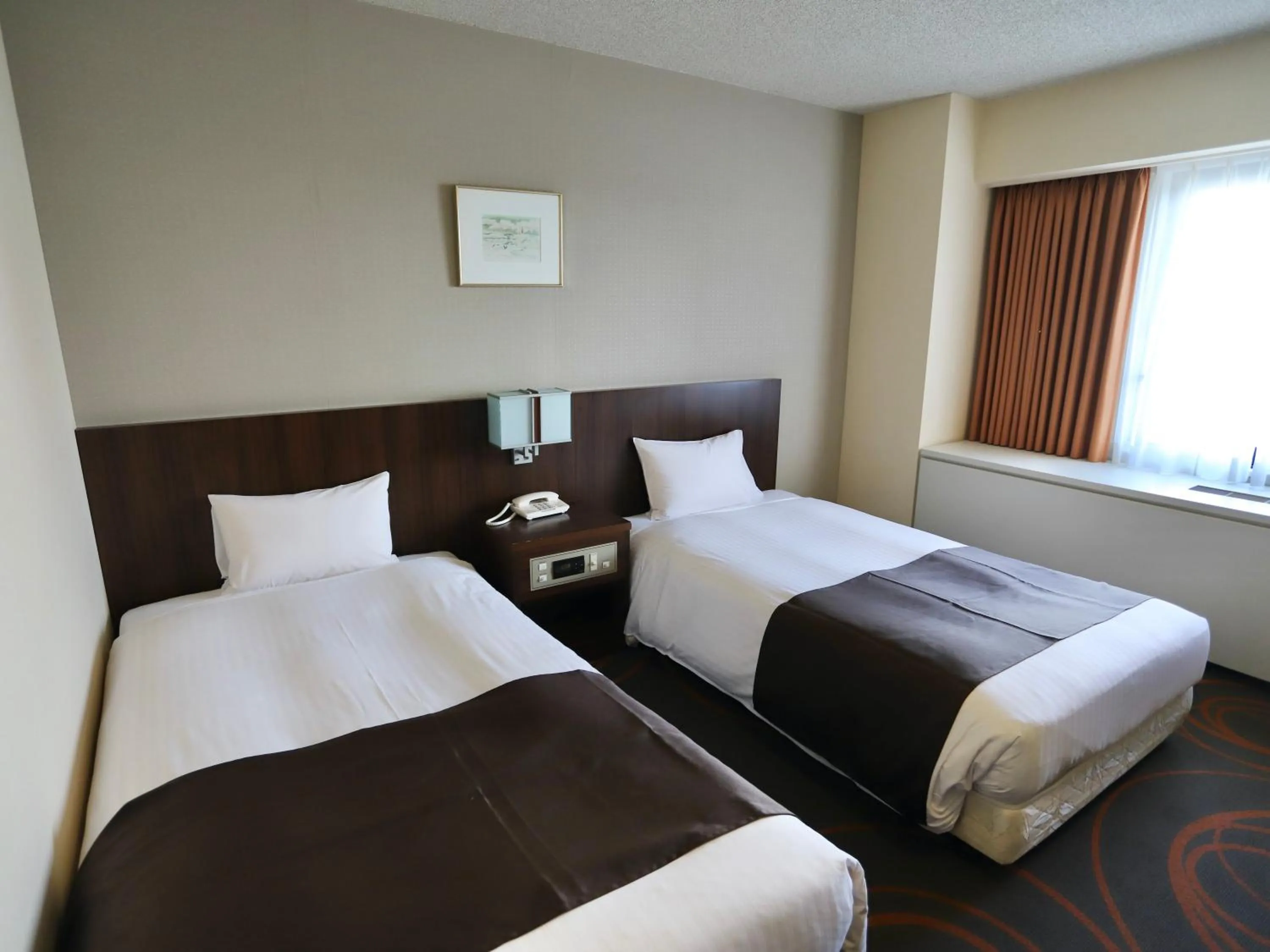 Bed in Hotel Abest Sapporo