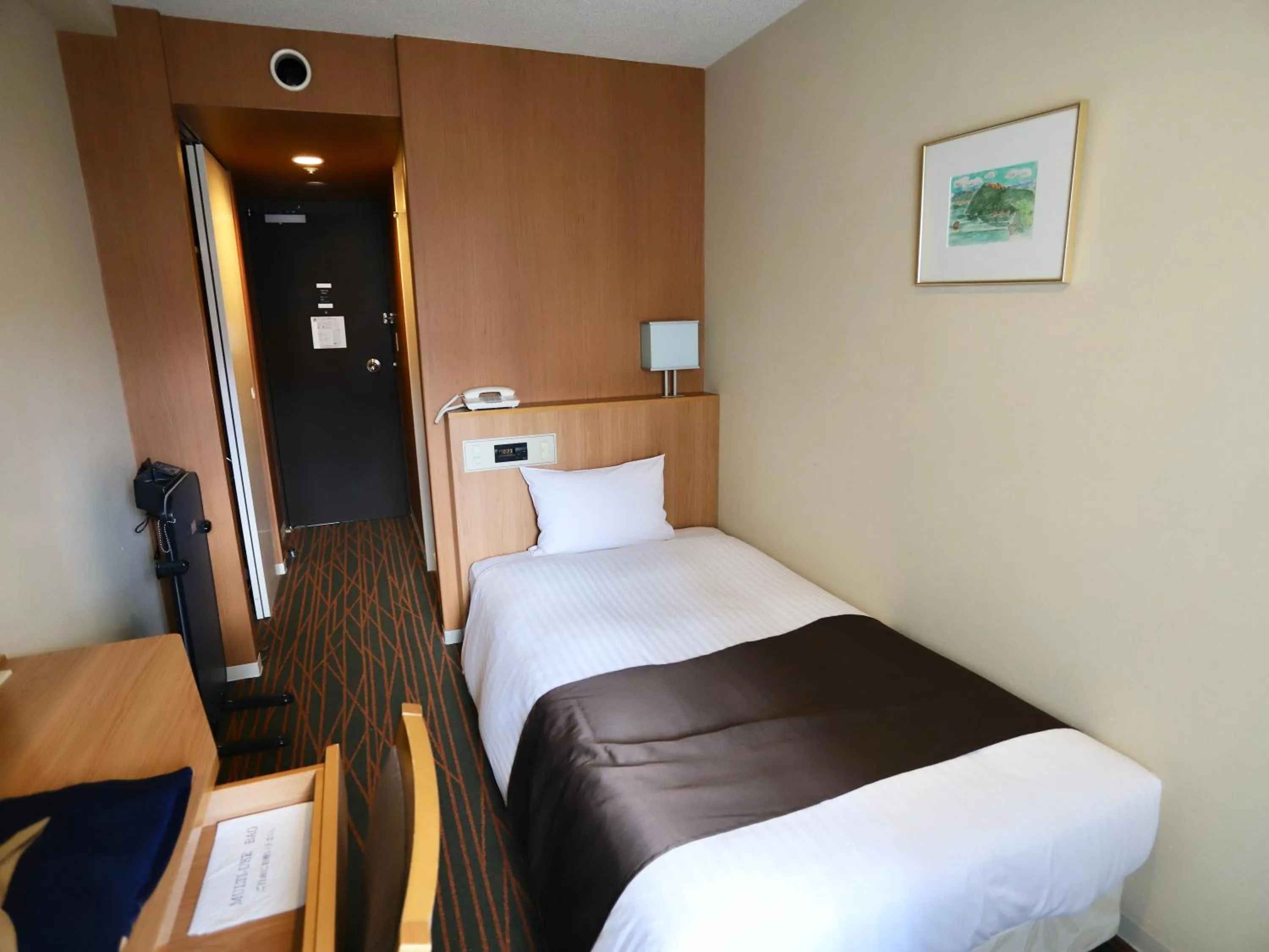 Bed in Hotel Abest Sapporo