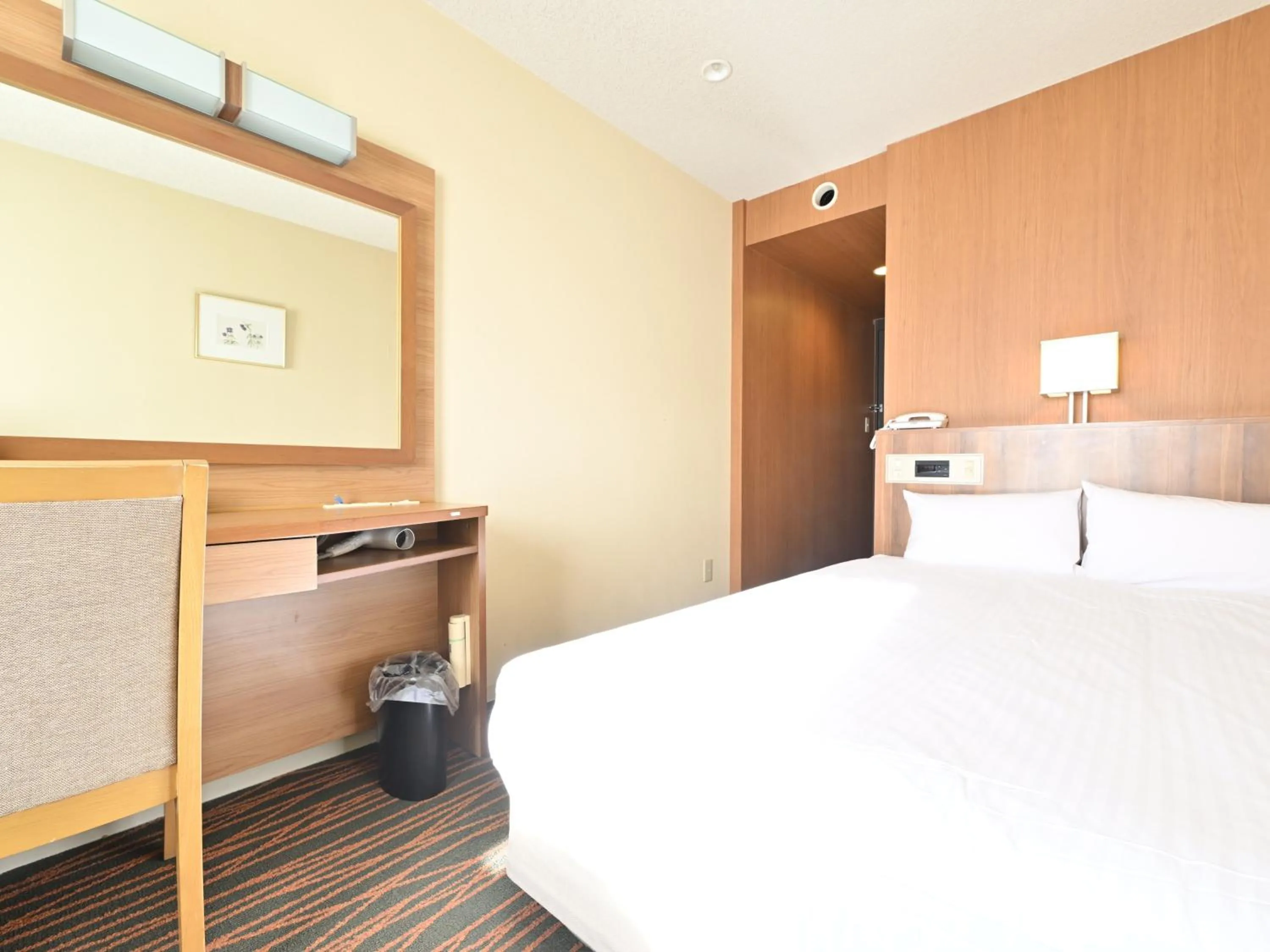 Bed in Hotel Abest Sapporo