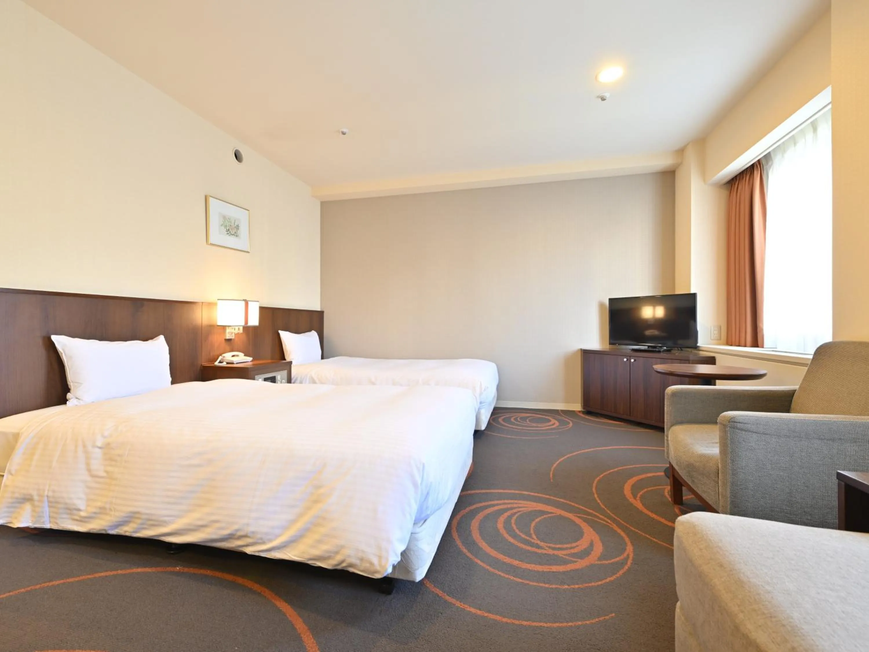 Bed in Hotel Abest Sapporo