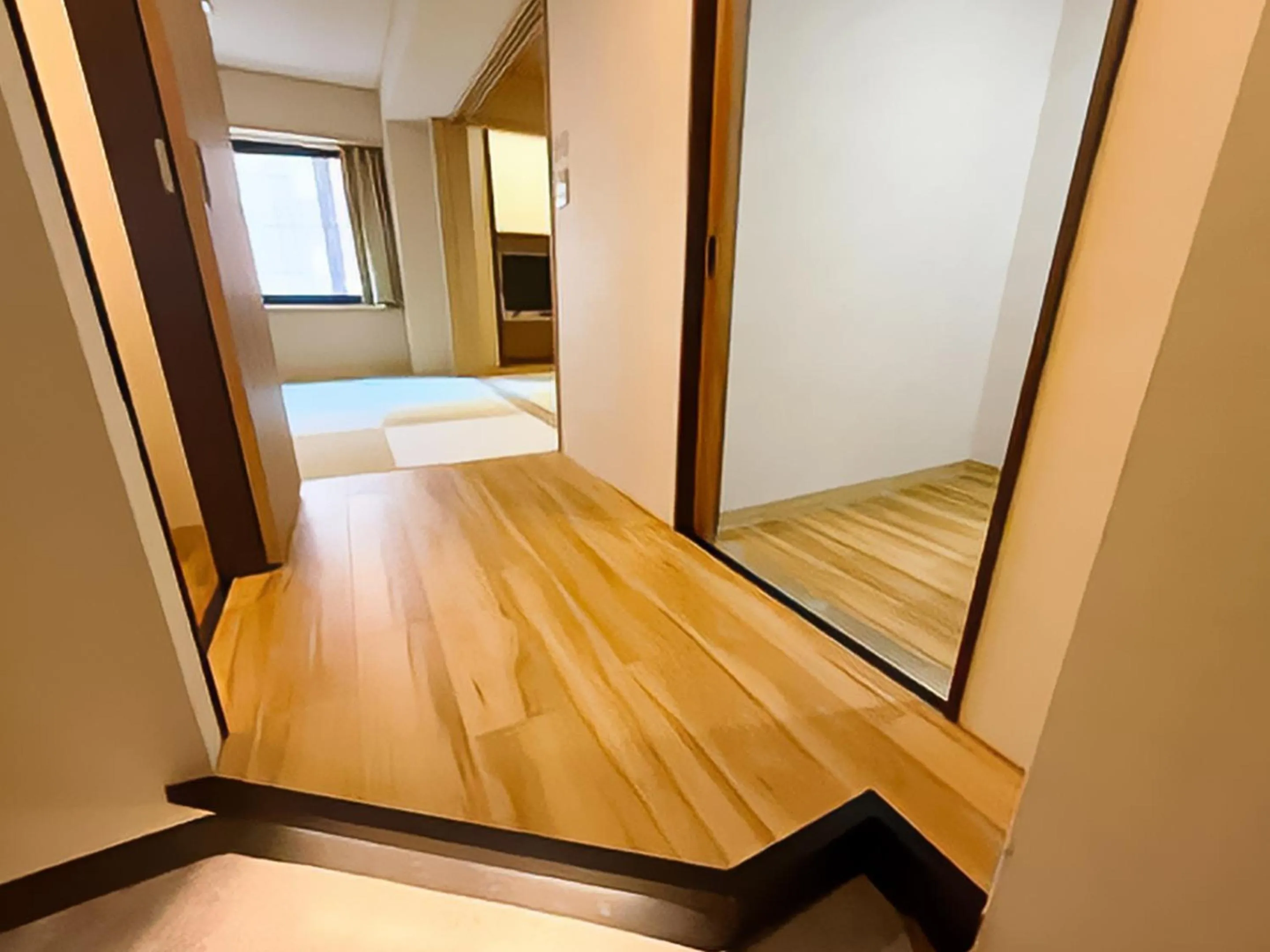 Photo of the whole room, Bed in Hotel Abest Sapporo