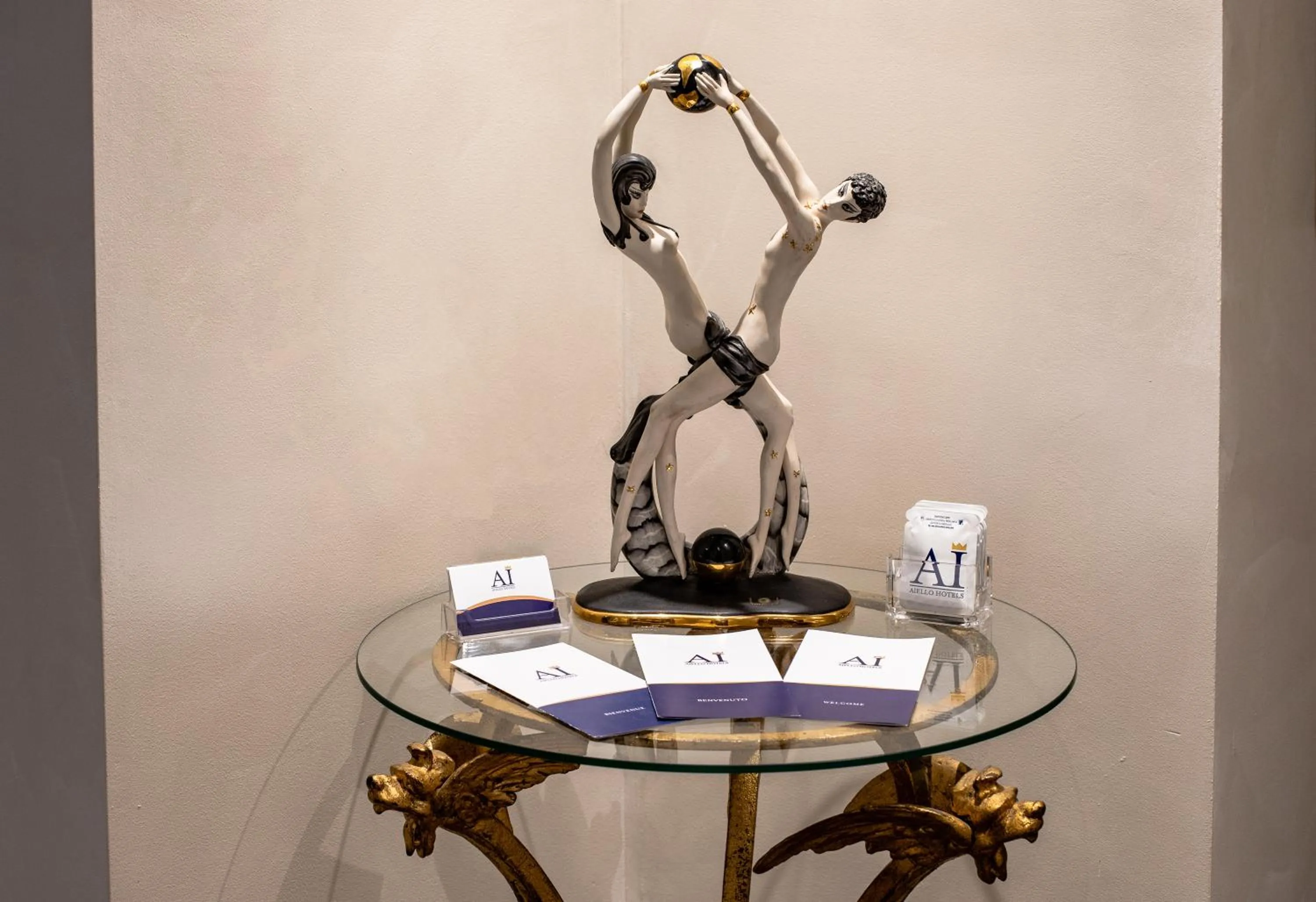 Lobby or reception in Aiello Hotels - Centrale