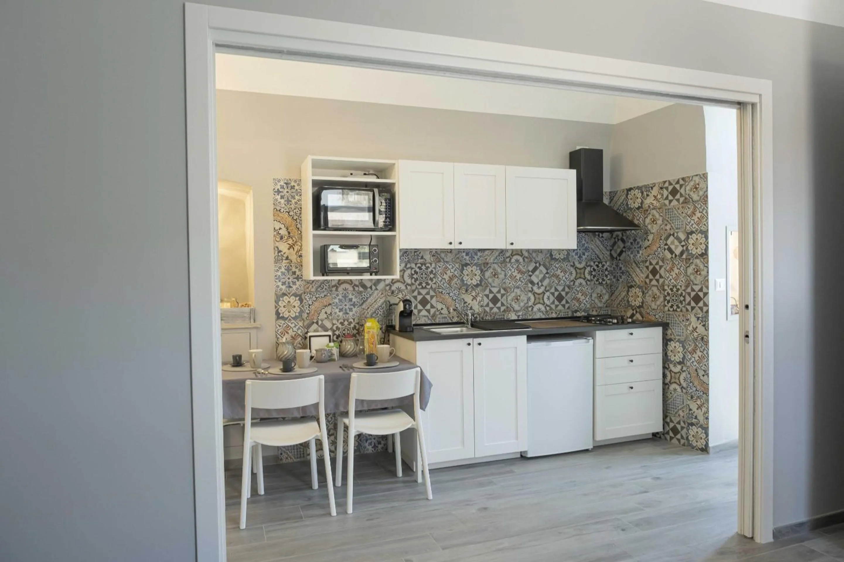 Kitchen or kitchenette in Il Pendio B&B