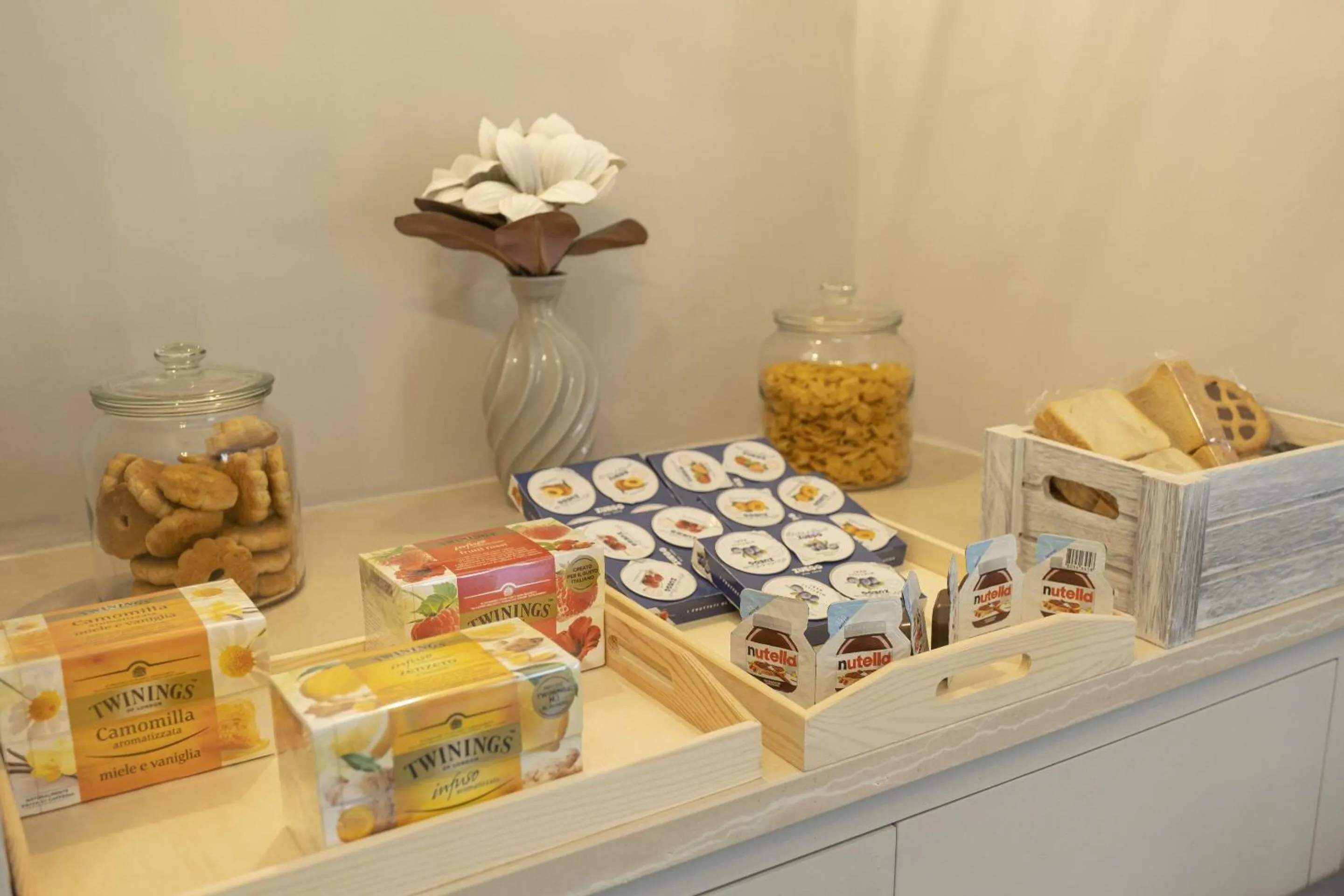 Food and drinks in Il Pendio B&B