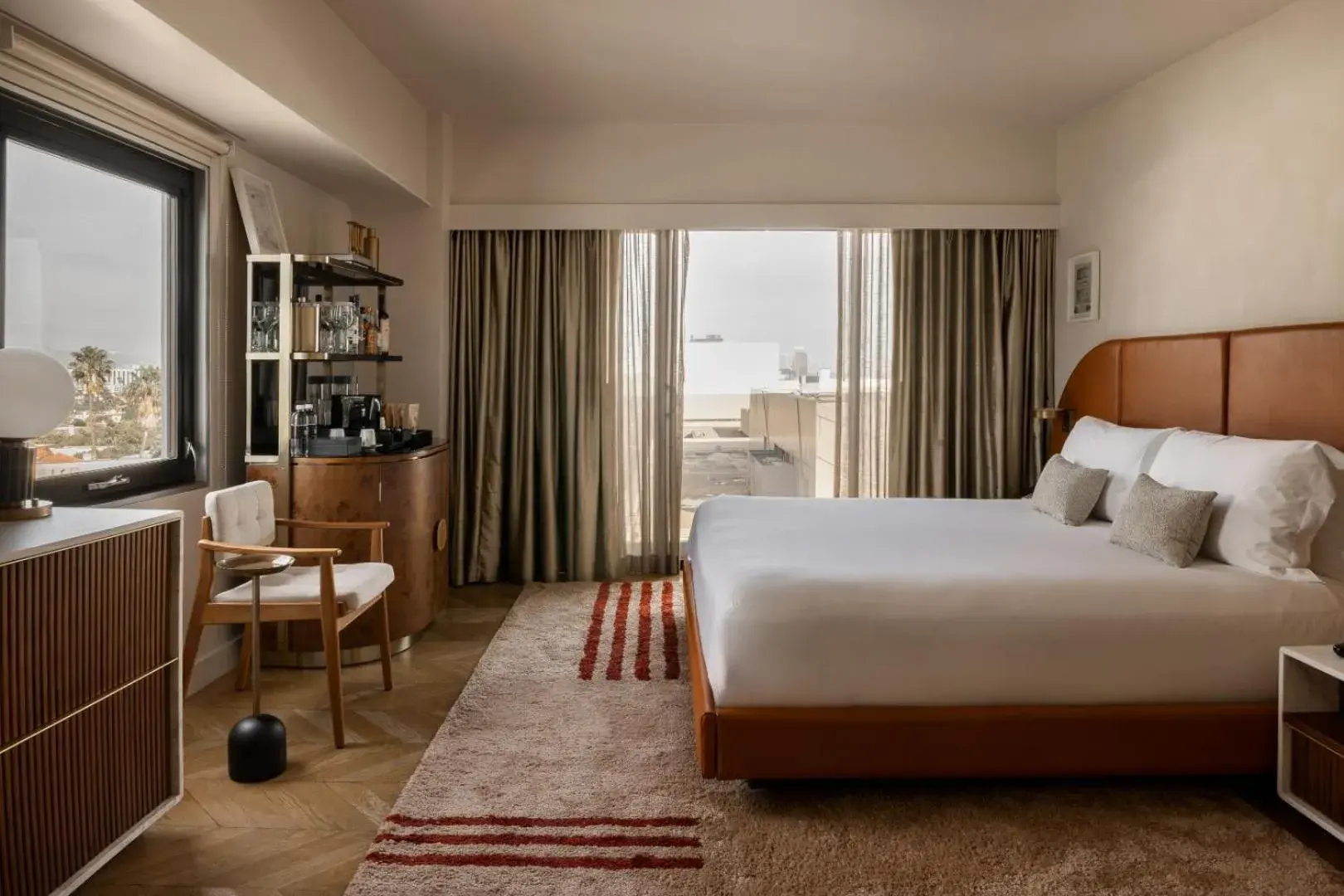 Bedroom, Bed in SIXTY Beverly Hills Bedroom, Bed in SIXTY Beverly Hills