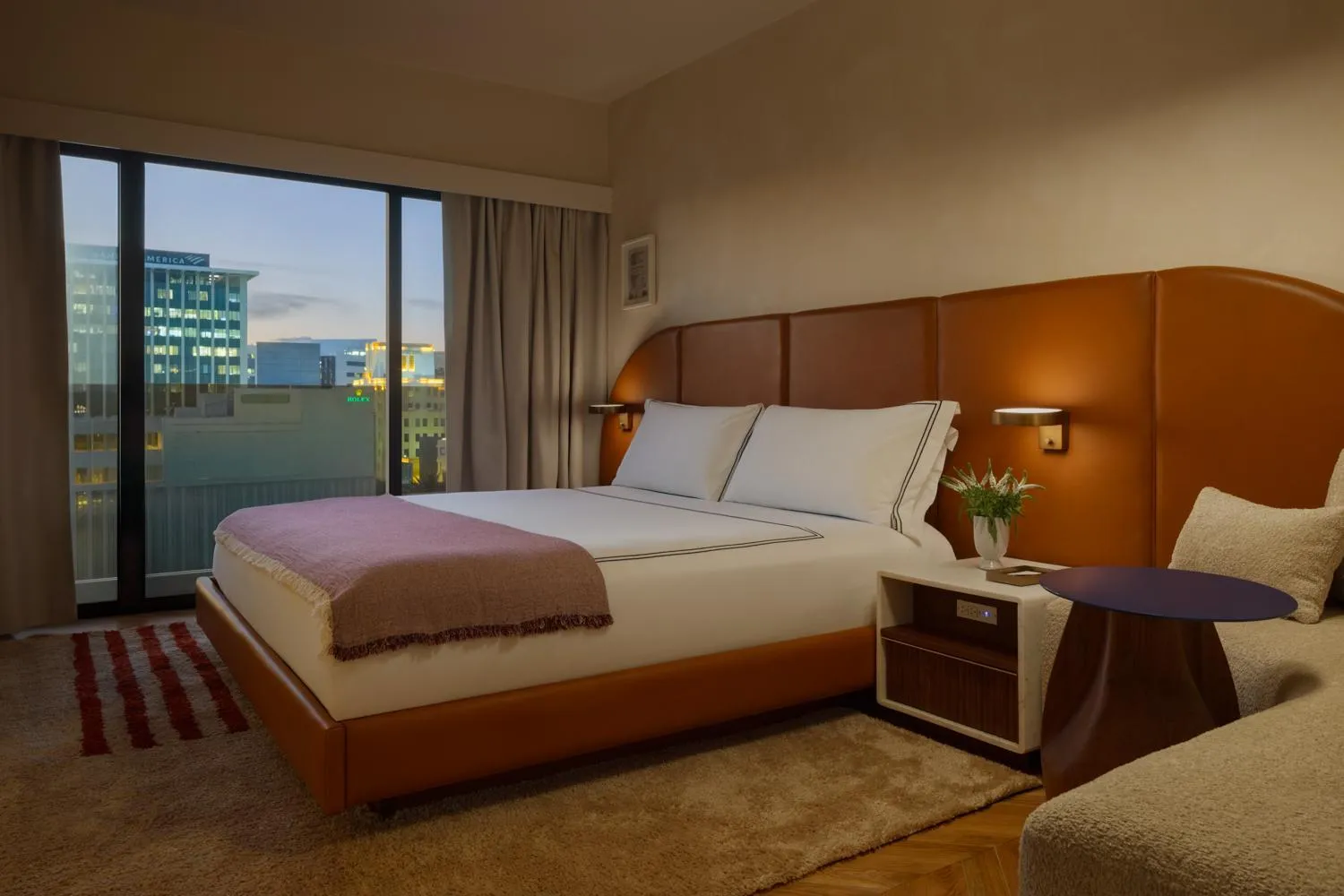 Bedroom, Bed in SIXTY Beverly Hills