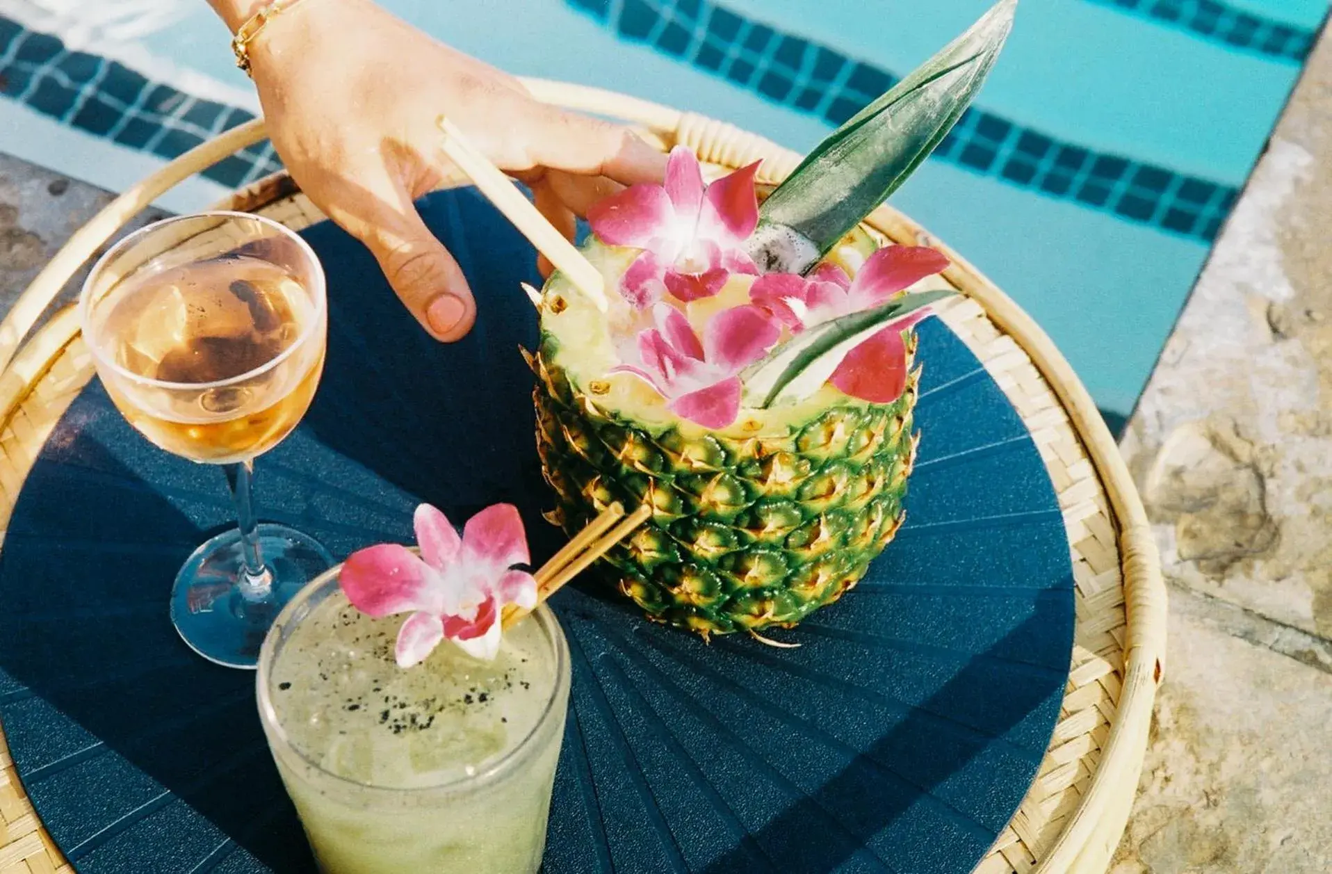 Food and drinks in SIXTY Beverly Hills Food and drinks in SIXTY Beverly Hills